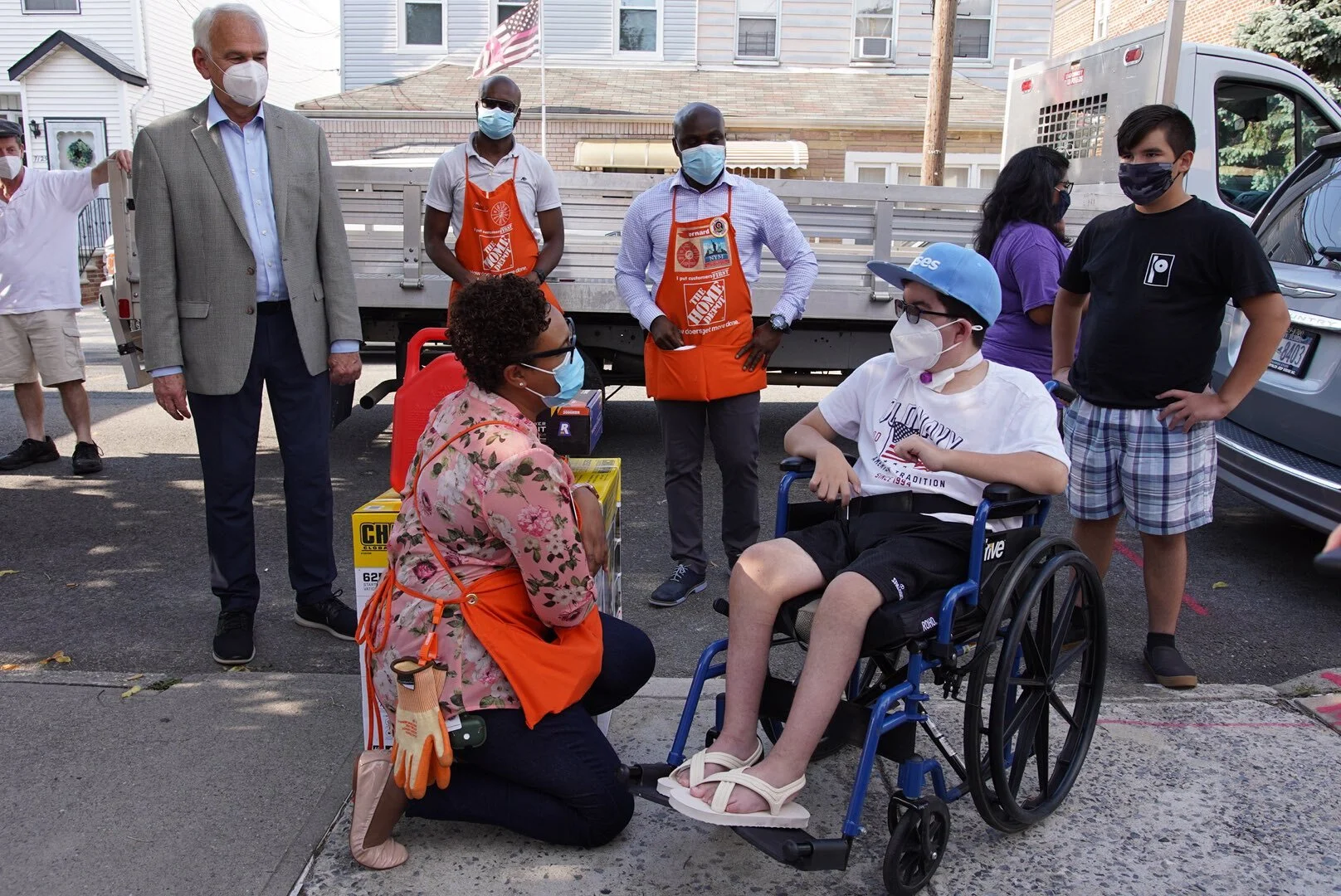 After outage, Middle Village family gets help powering life-saving tools