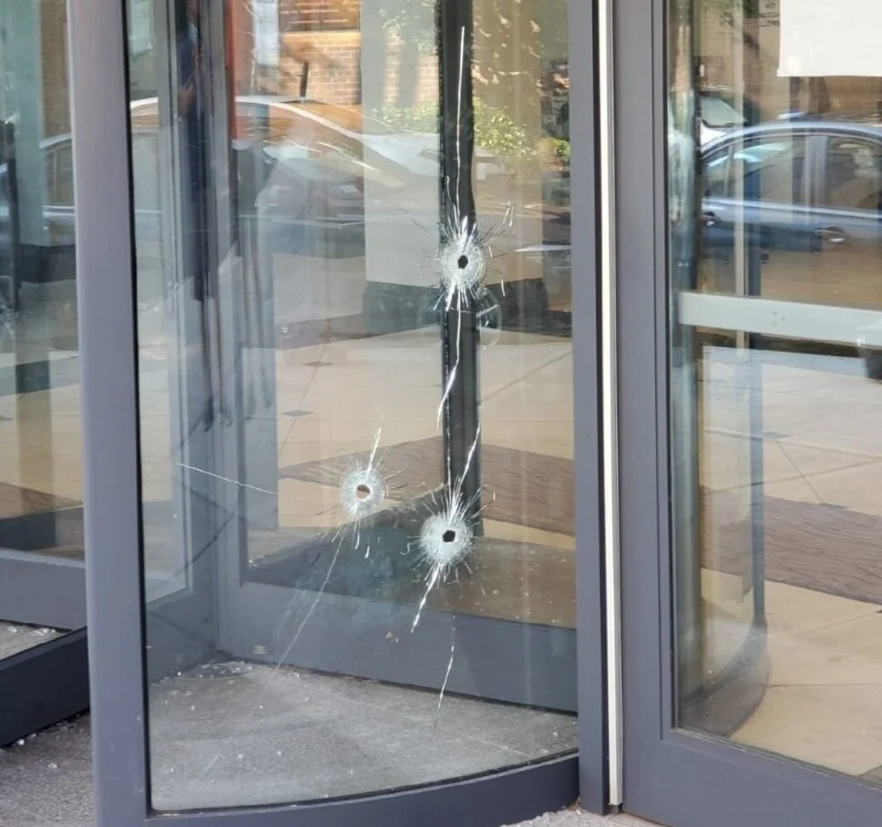 Bullet-riddled Kew Gardens hotel is scene of two recent shootings