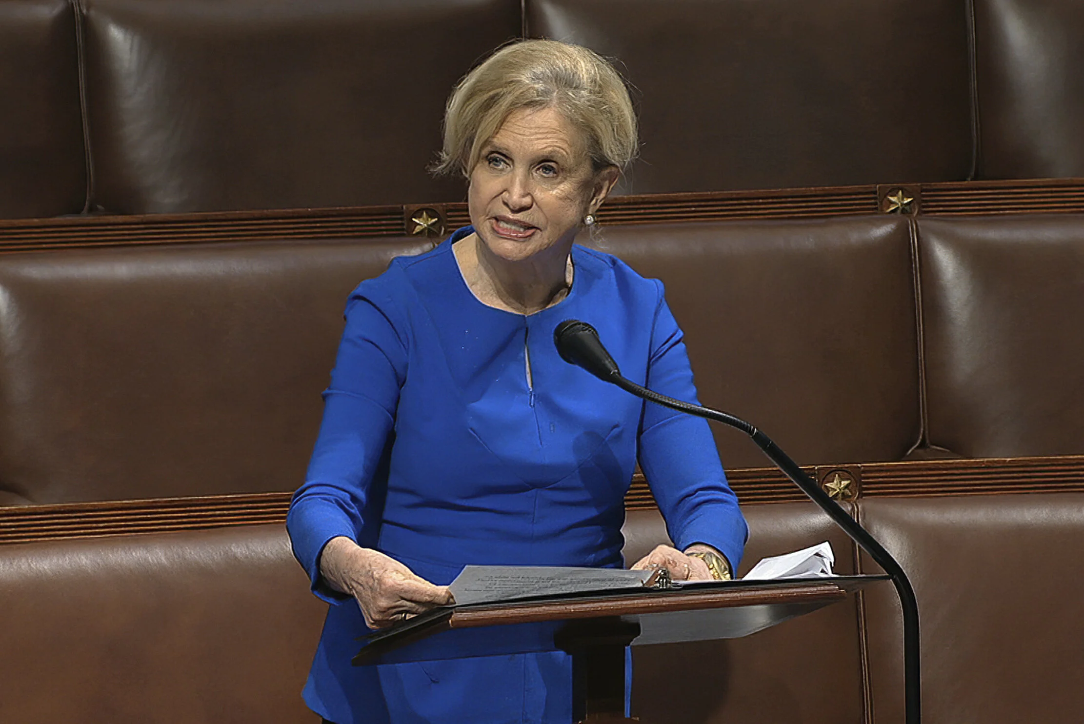 Maloney discusses fight to preserve USPS ahead of November election