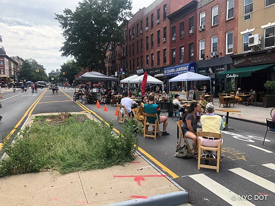 'Open Streets' outdoor dining is now permanent on five Queens streets