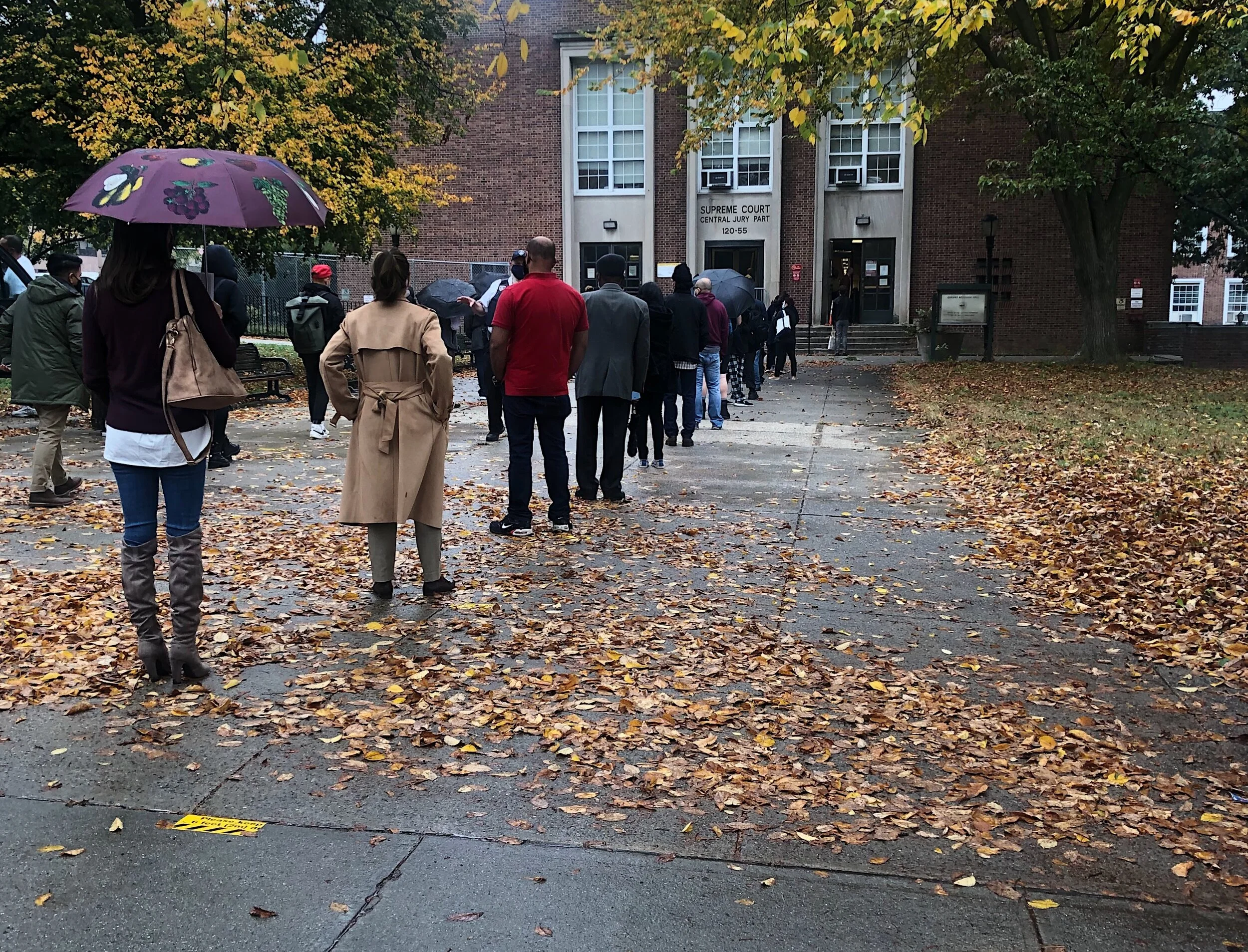 Queens residents head to jury duty as civil trials resume for first time since March