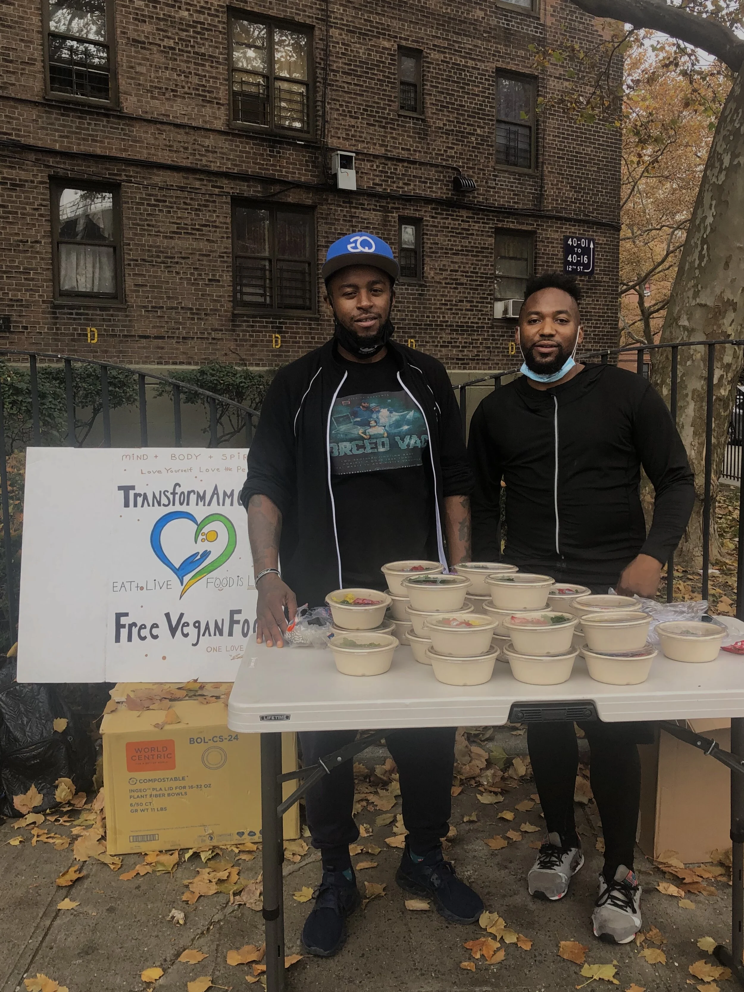 Health conscious team introduces vegan meals to Queensbridge neighbors