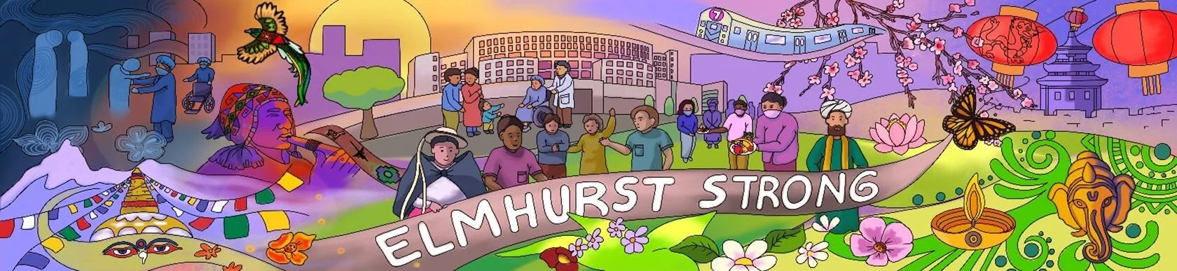 ‘Elmhurst Strong’ mural supports the heroes of a Queens hospital hit hard by COVID