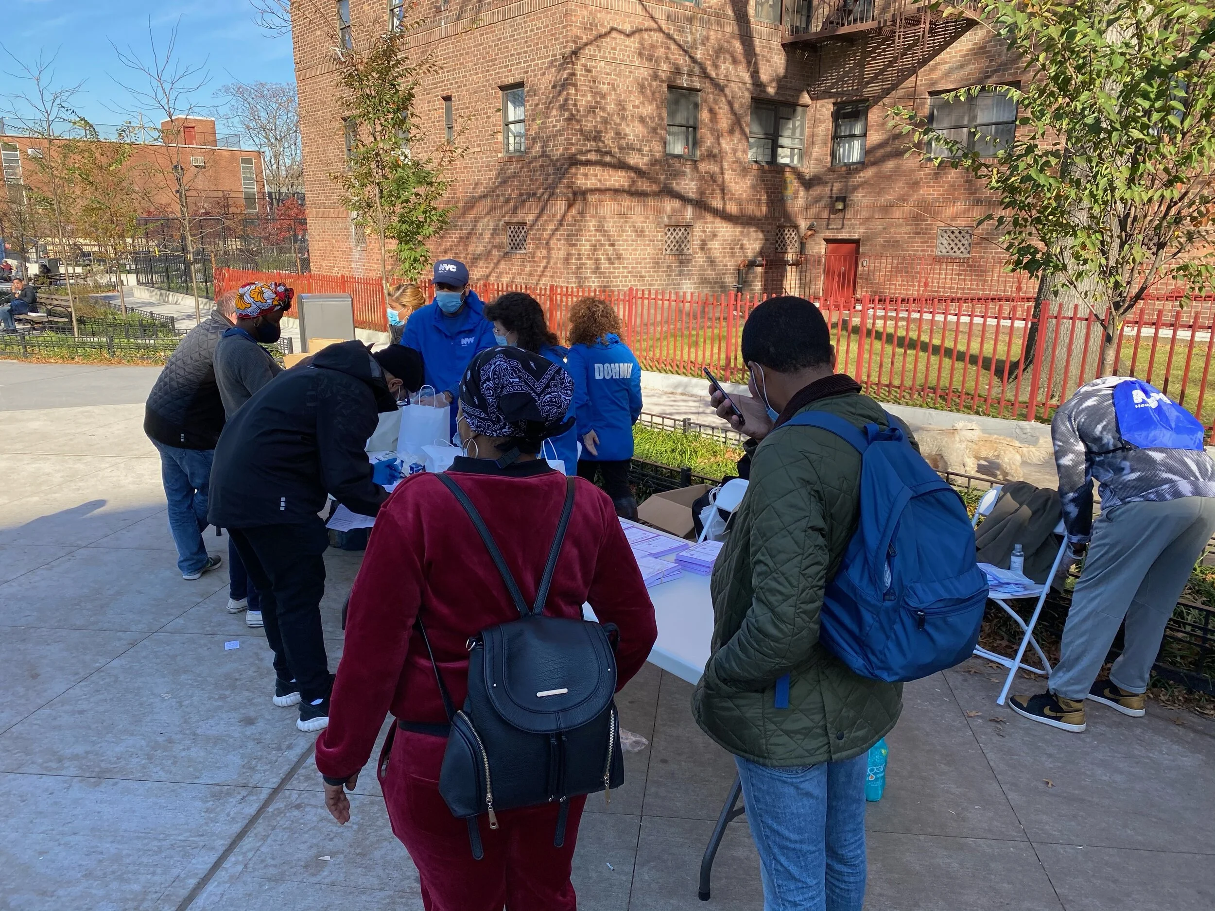 NYC finally sets up COVID test site in Jackson Heights — for one day only