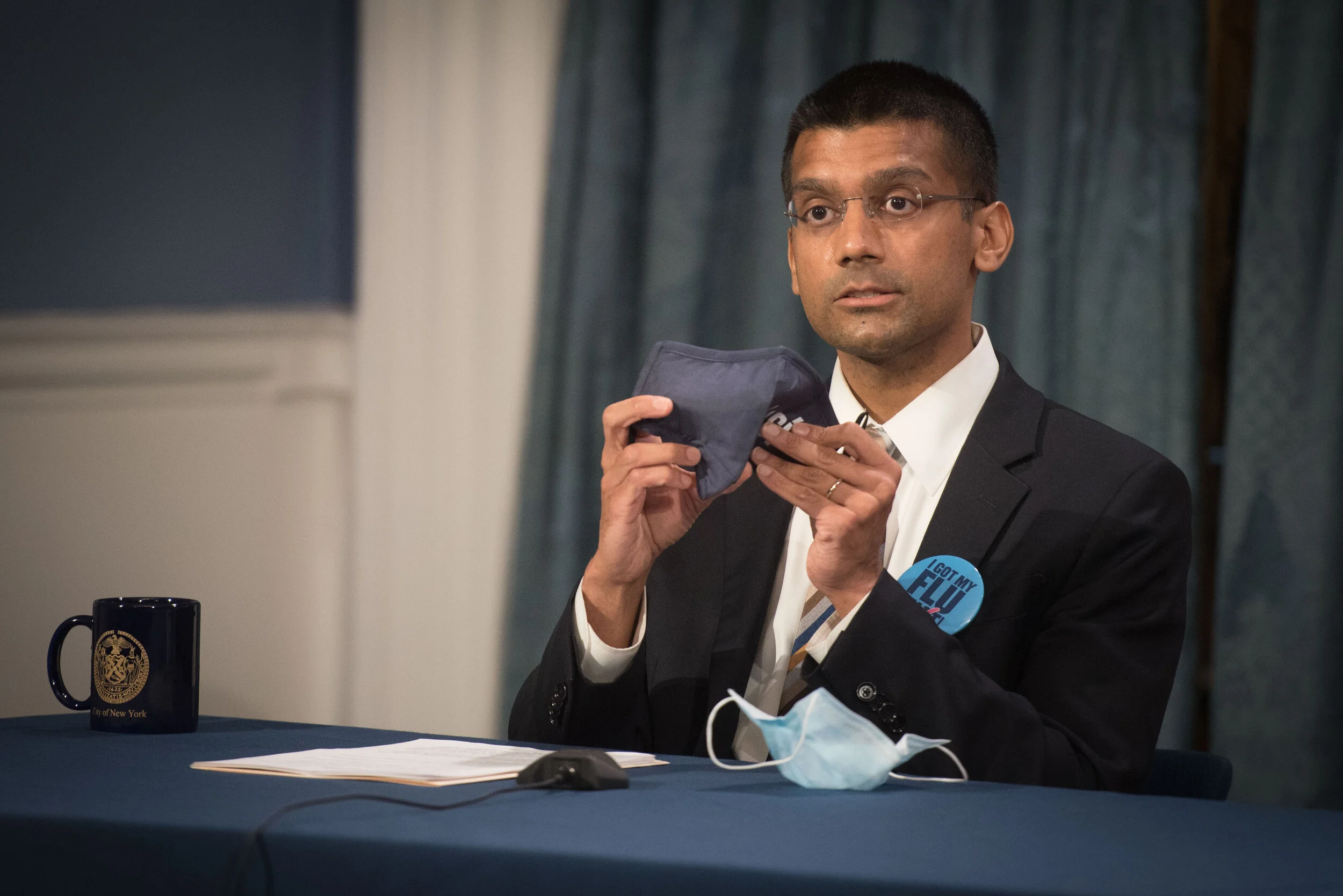 NYC’s Health Commissioner is waiting for his COVID vaccine, too