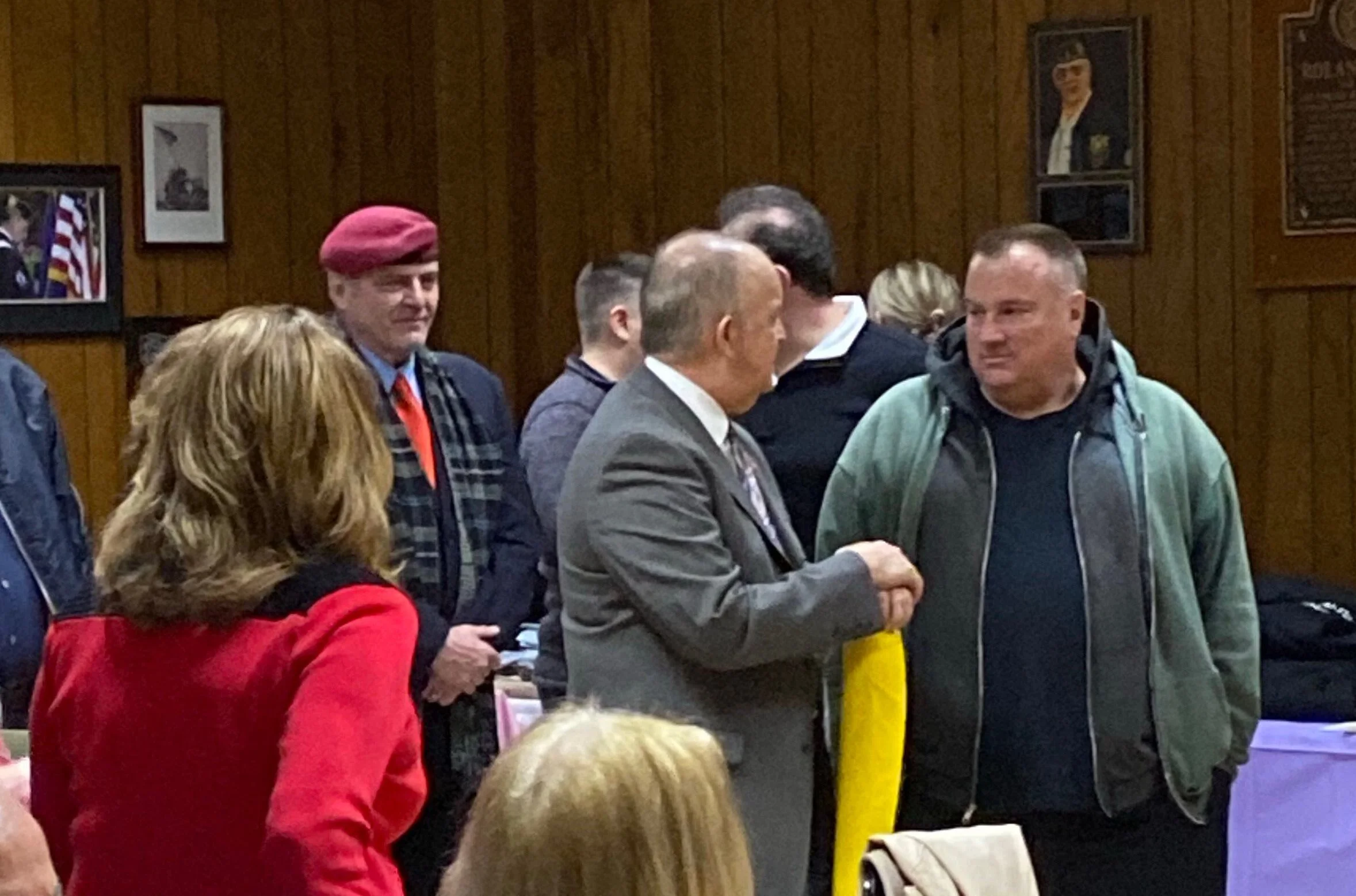 Sliwa, GOP pols ditch masks at Queens Republican club rally