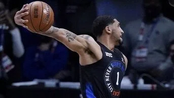York College in Queens wins NBA Slam Dunk contest