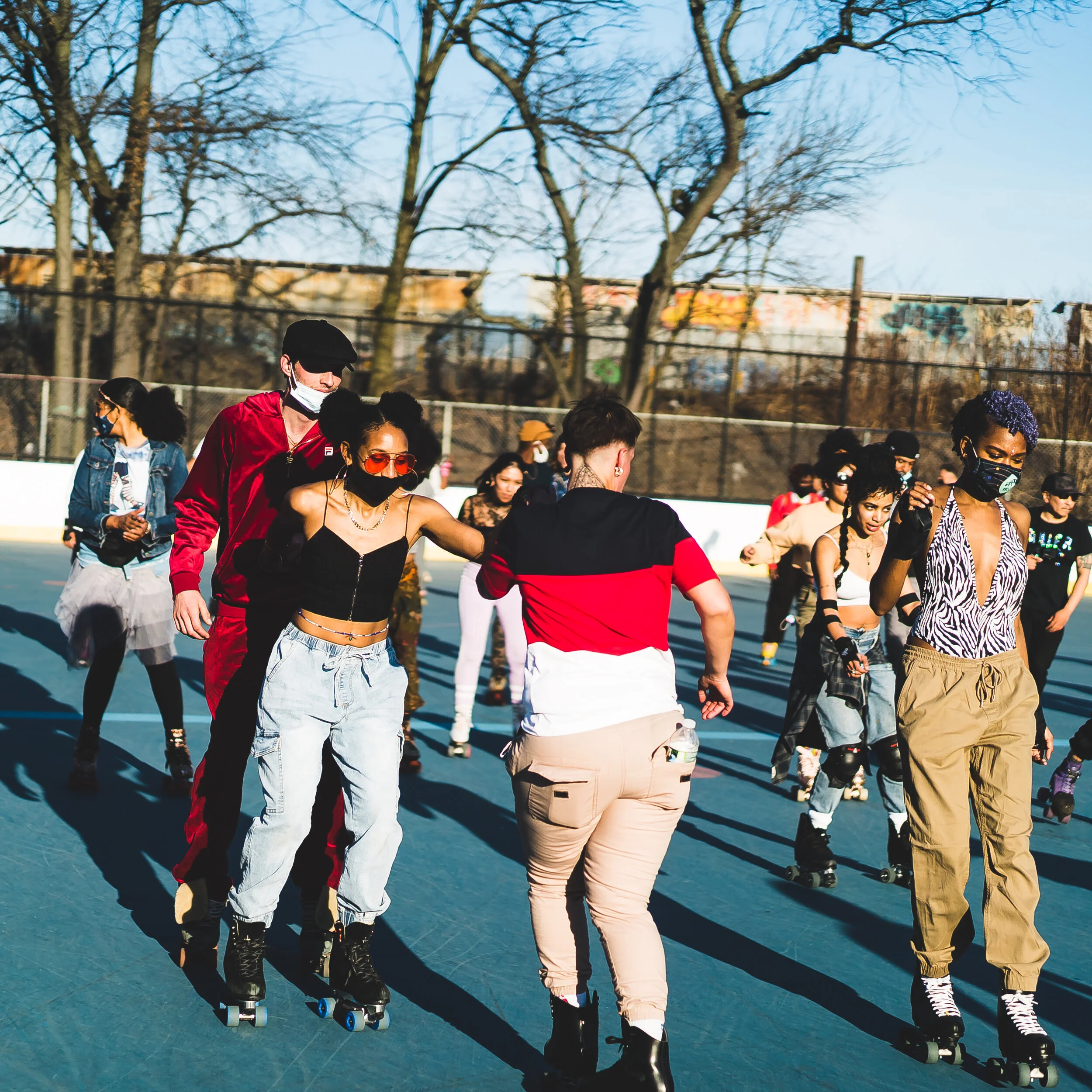 Dancing Queens: Ridgewood rolls into spring with popup disco party