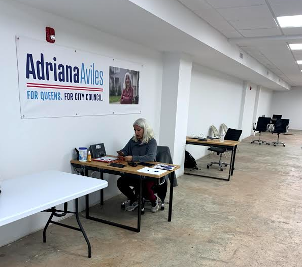 Council candidate Adriana Aviles opens College Point field office