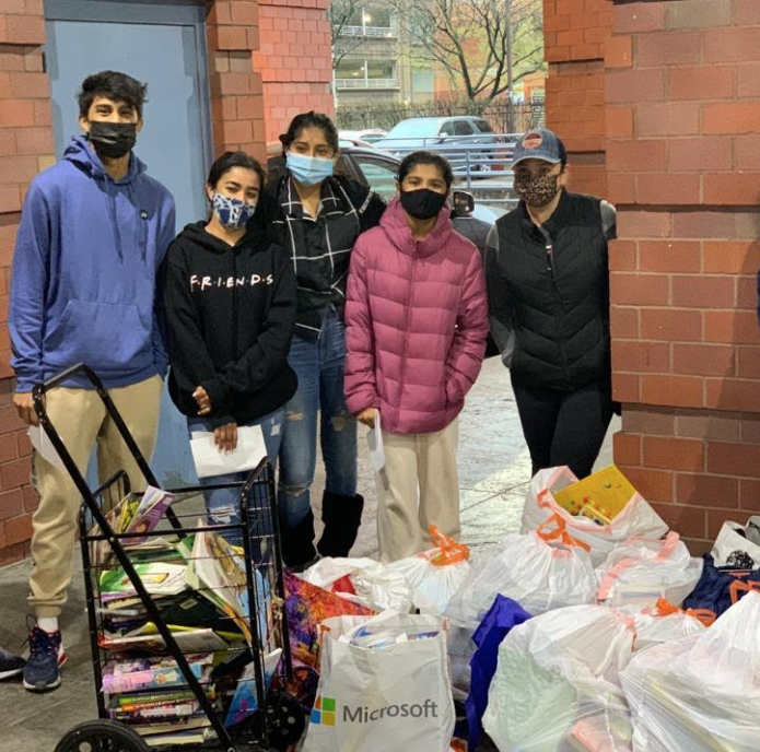 Queens teens collect books for kids in need