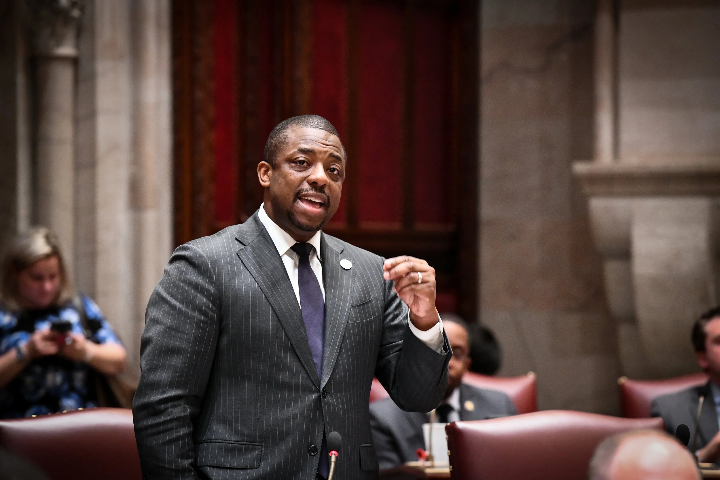 Catalina Cruz endorses Brian Benjamin for comptroller