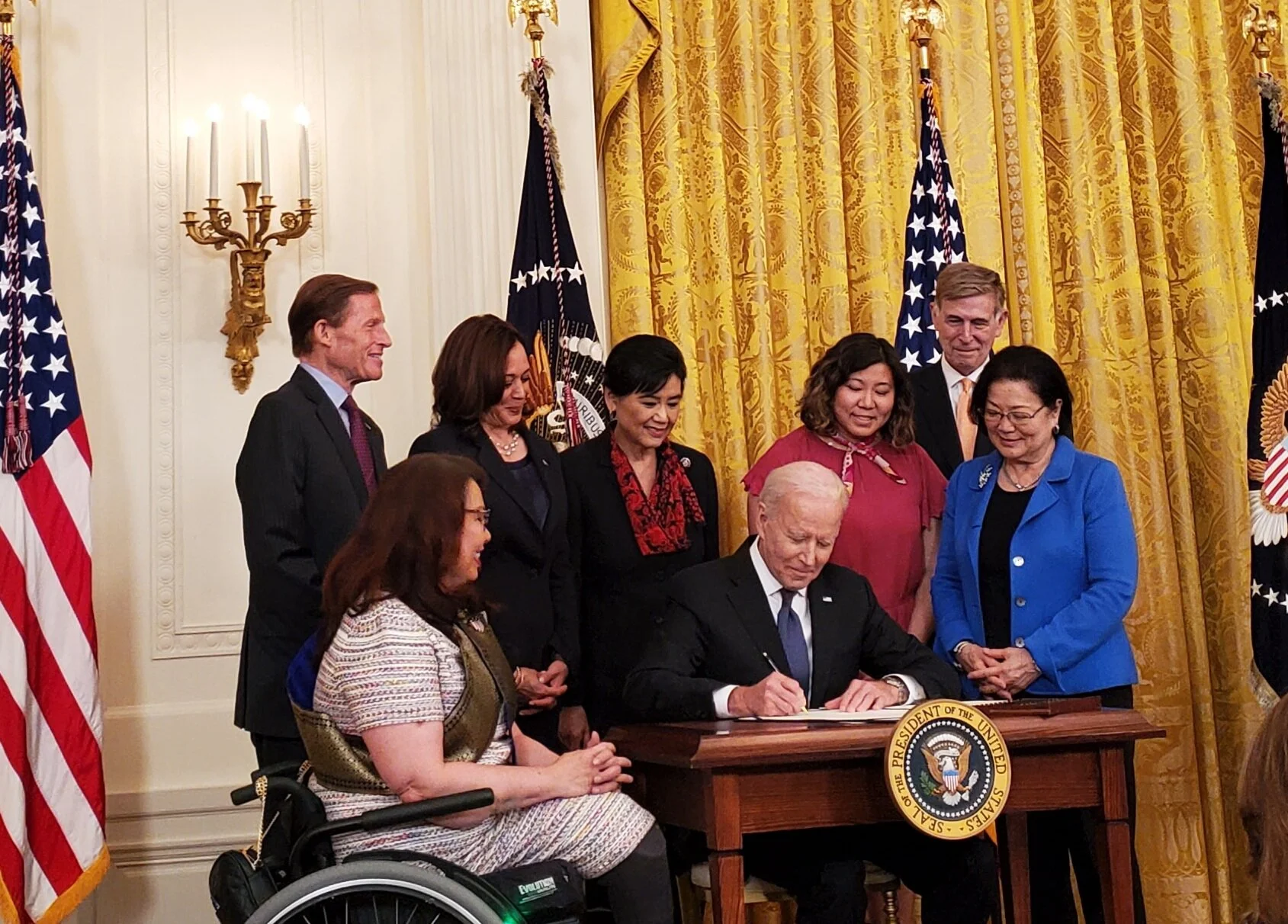 Biden signs Meng’s COVID-19 Hate Crime Act into law
