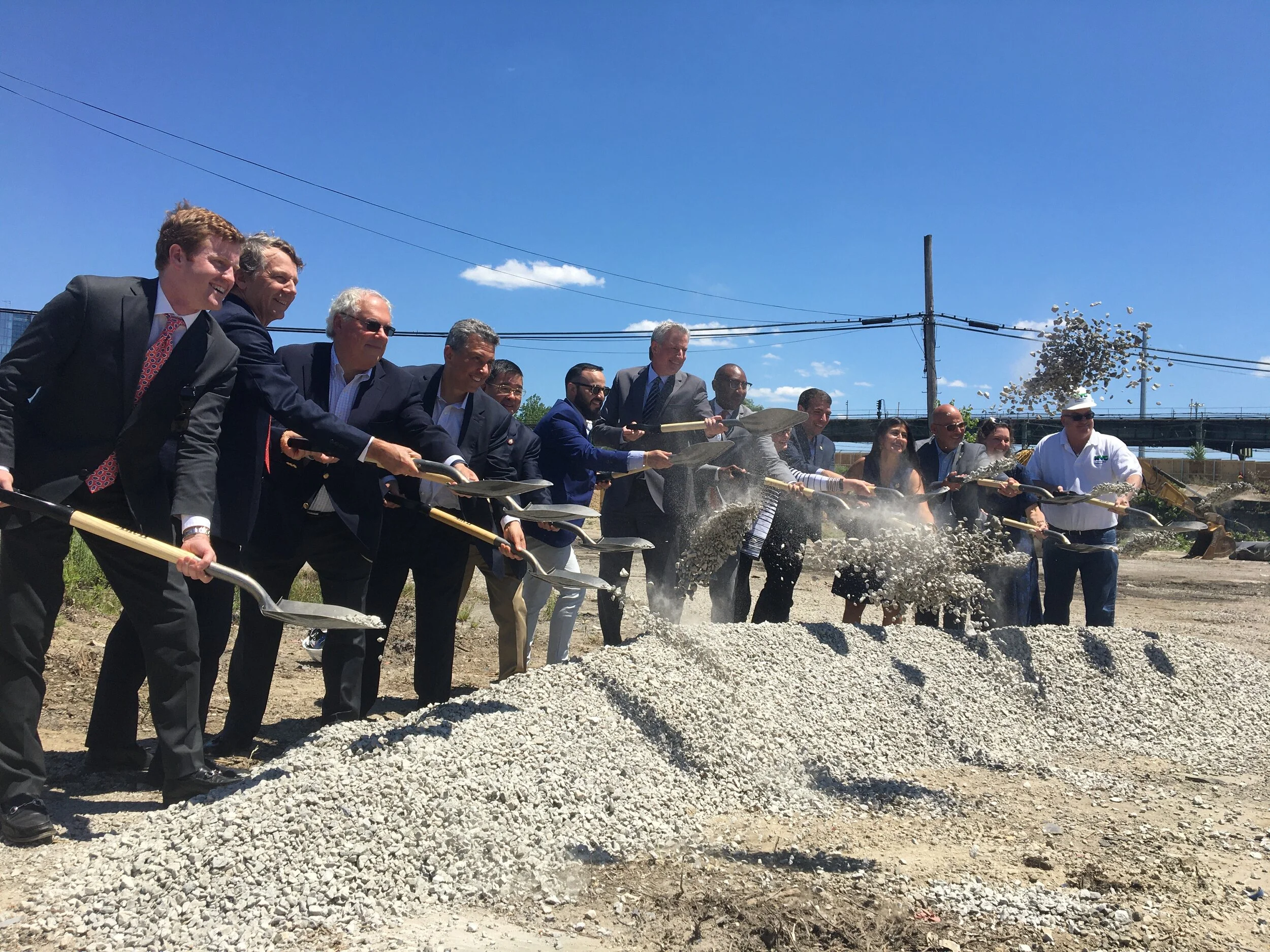 Electeds break ground on Willets Point development 