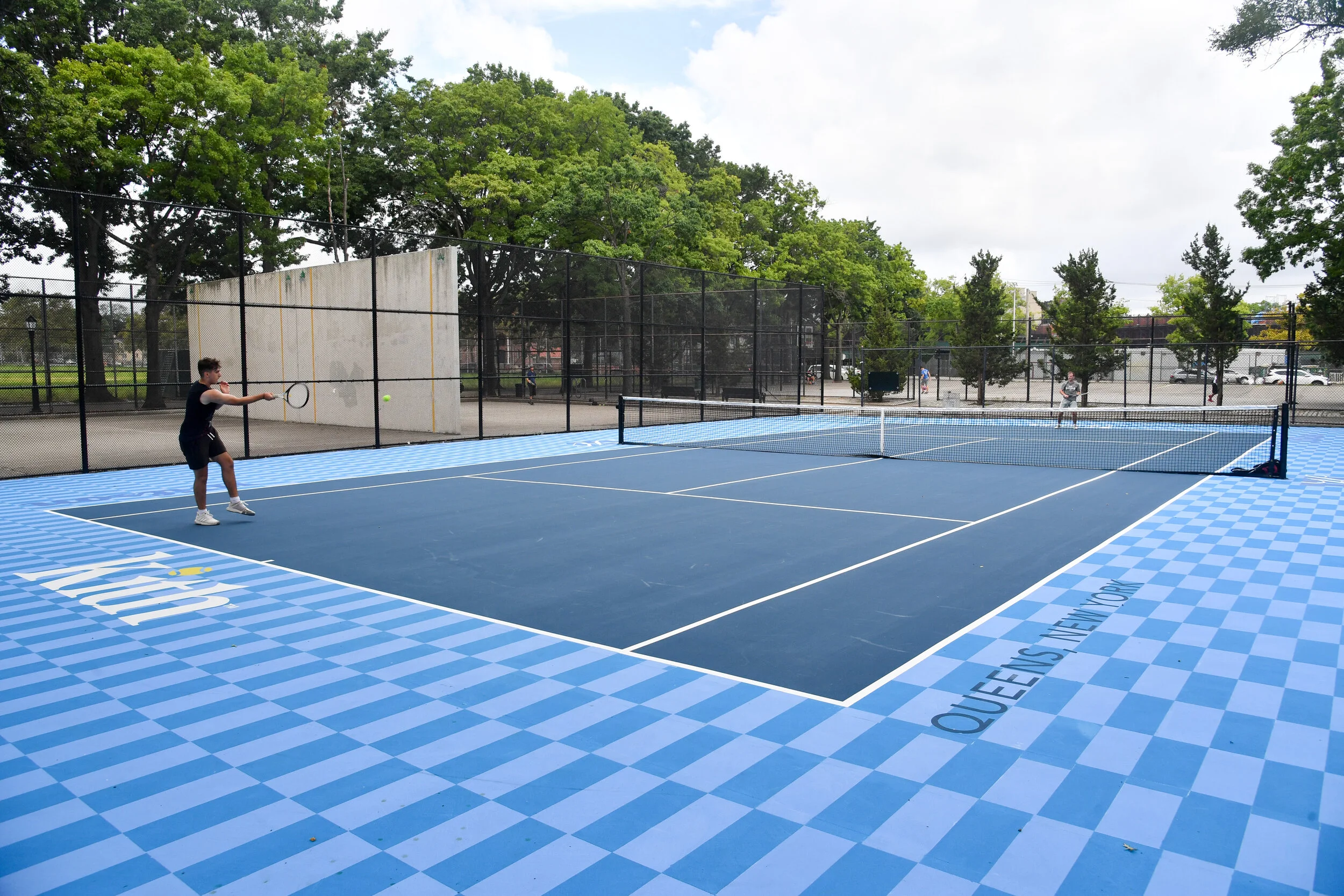 Kith gives Queens tennis court a facelift