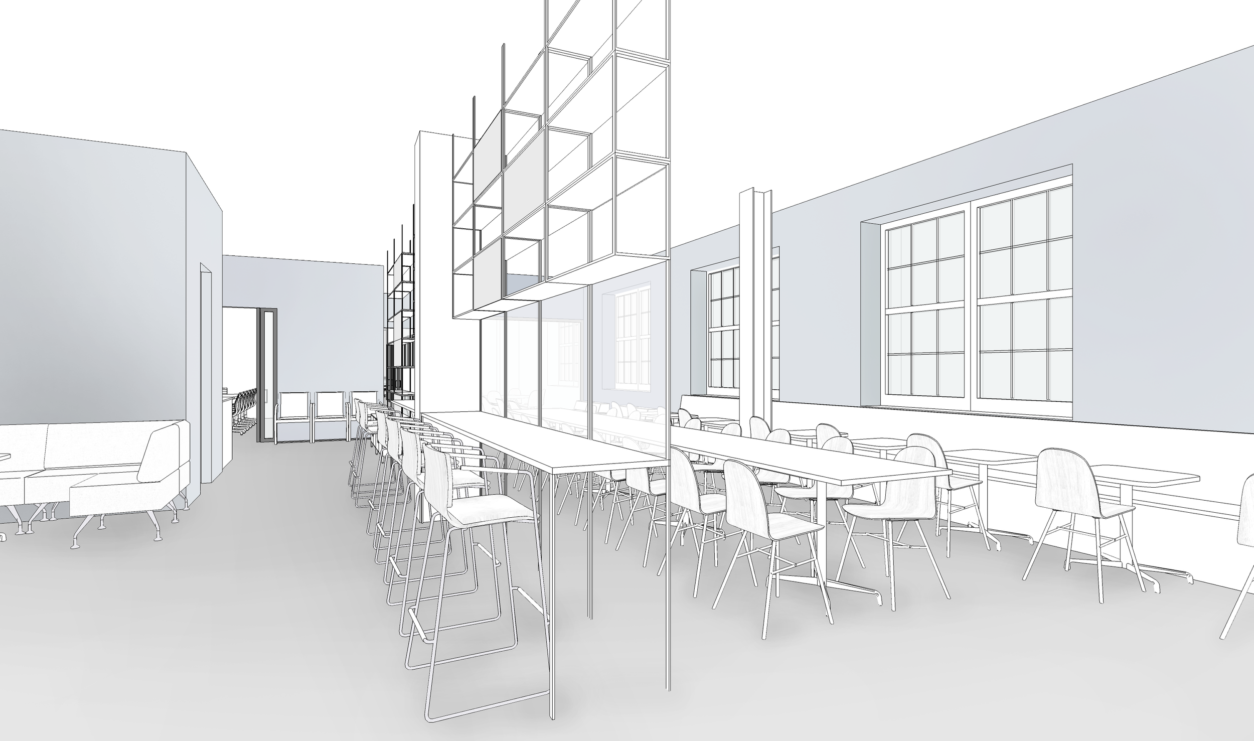 Jamaica co-working space in progress