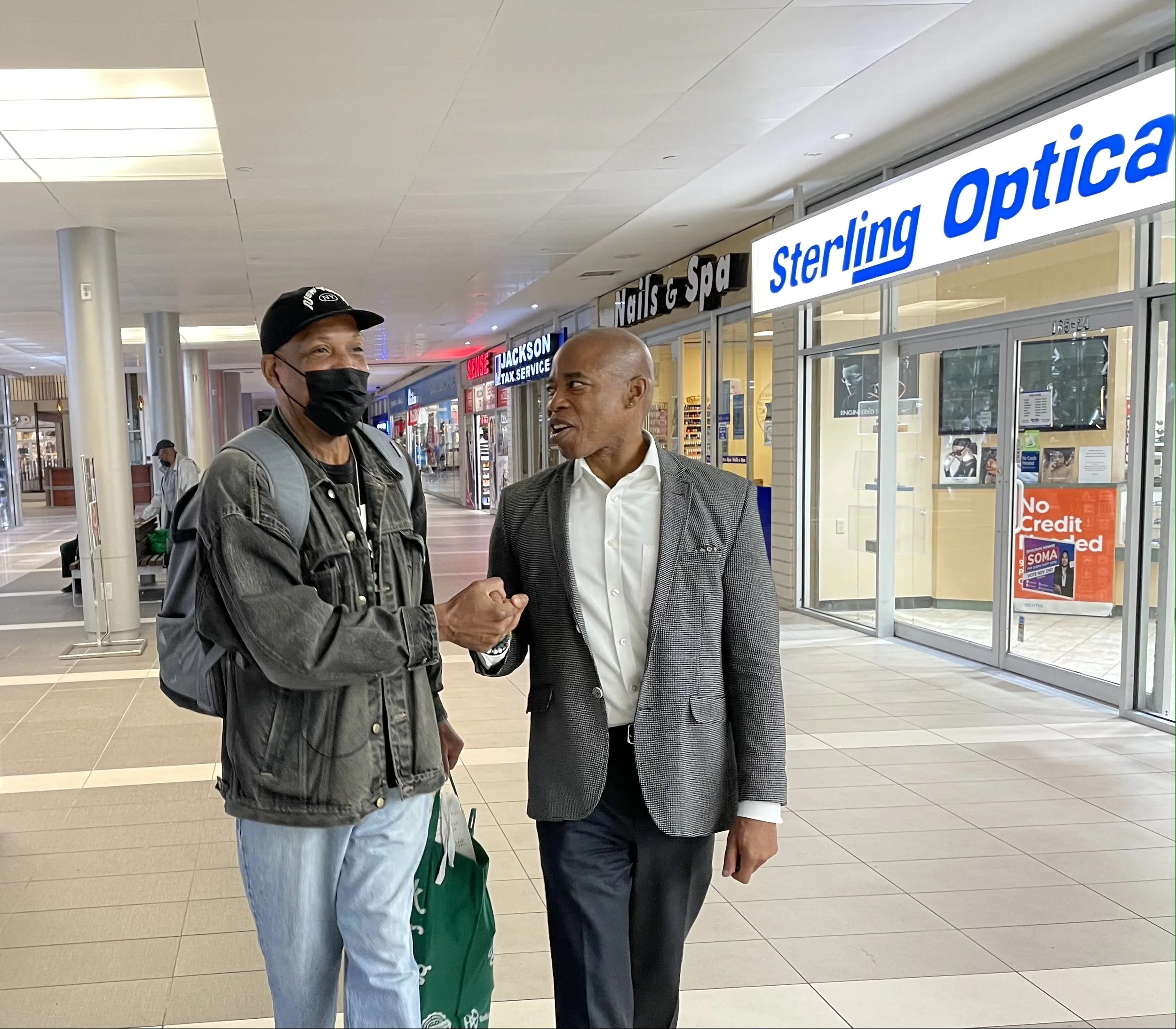 Adams talks Queens, Rikers and the courts