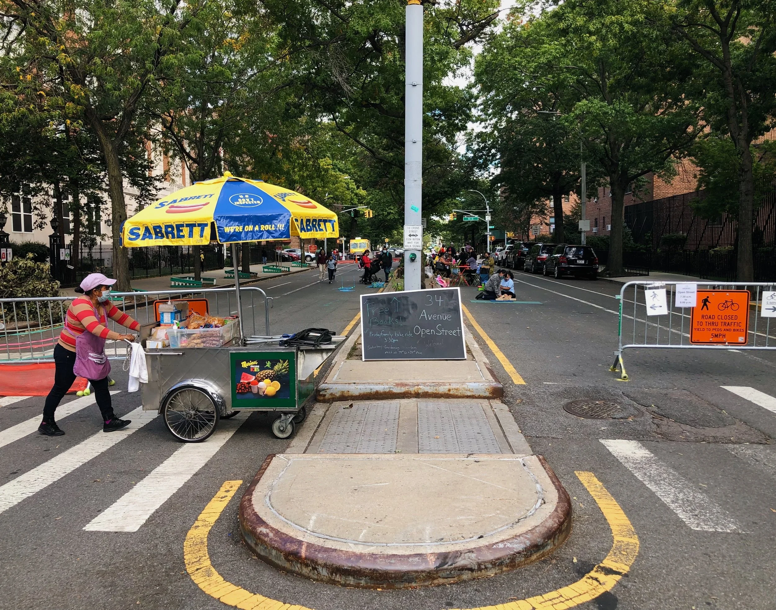 Critics say 34th Ave Open Street blocks off disabled and elderly  