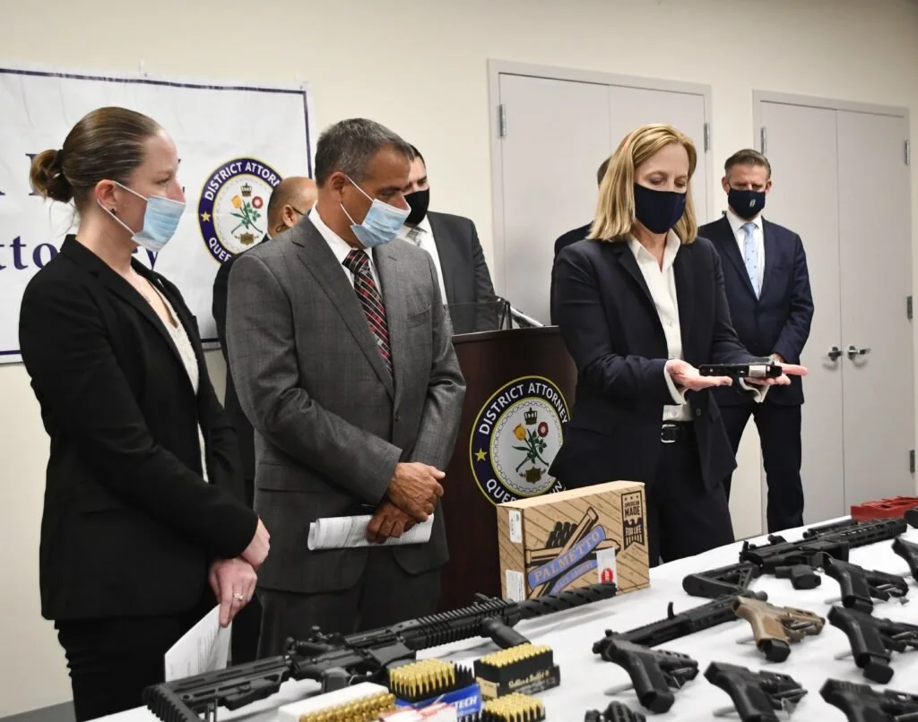 Fresh Meadows man slapped with over 100 counts for firearms stash