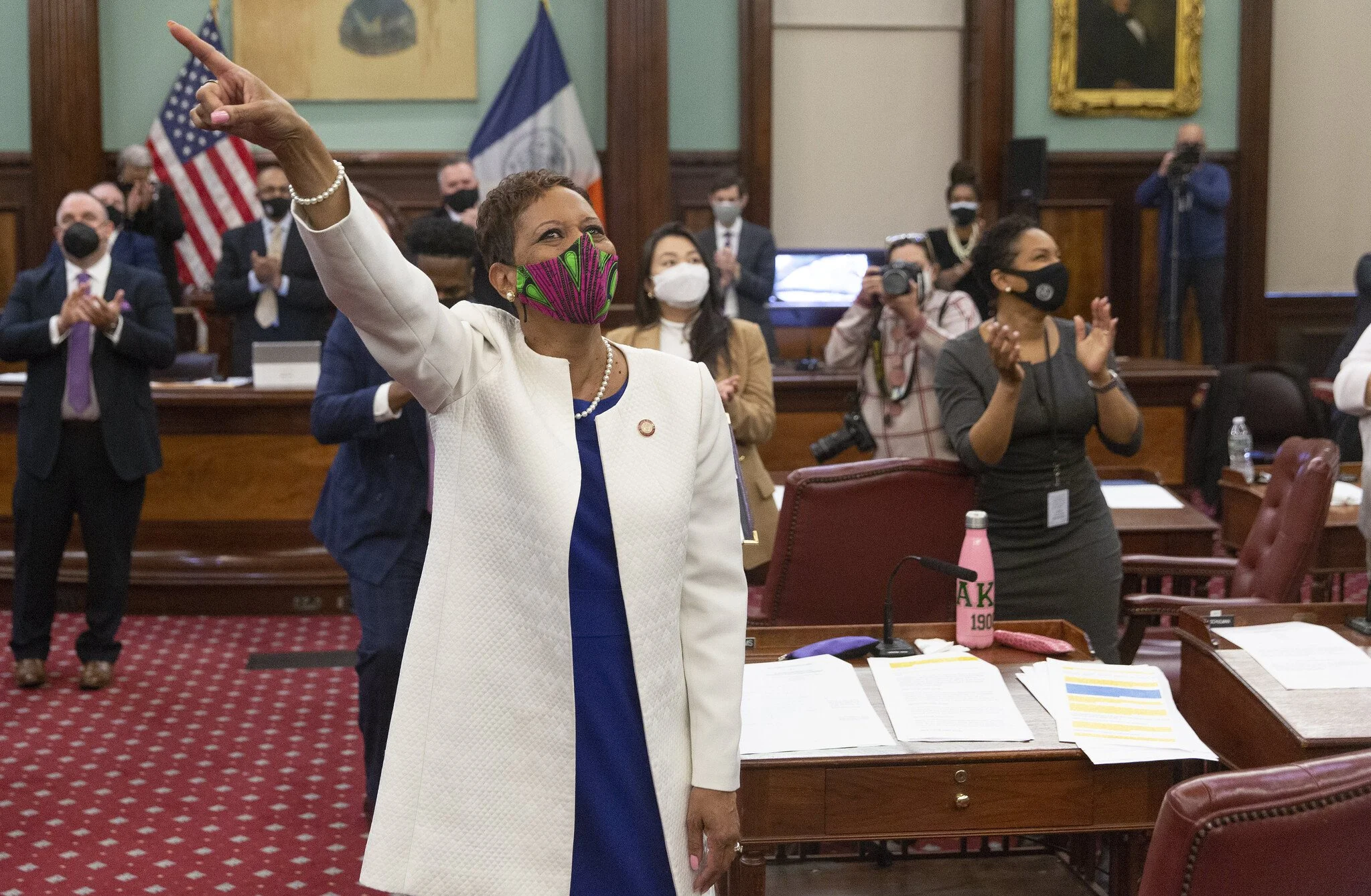 Adams elected speaker of the City Council