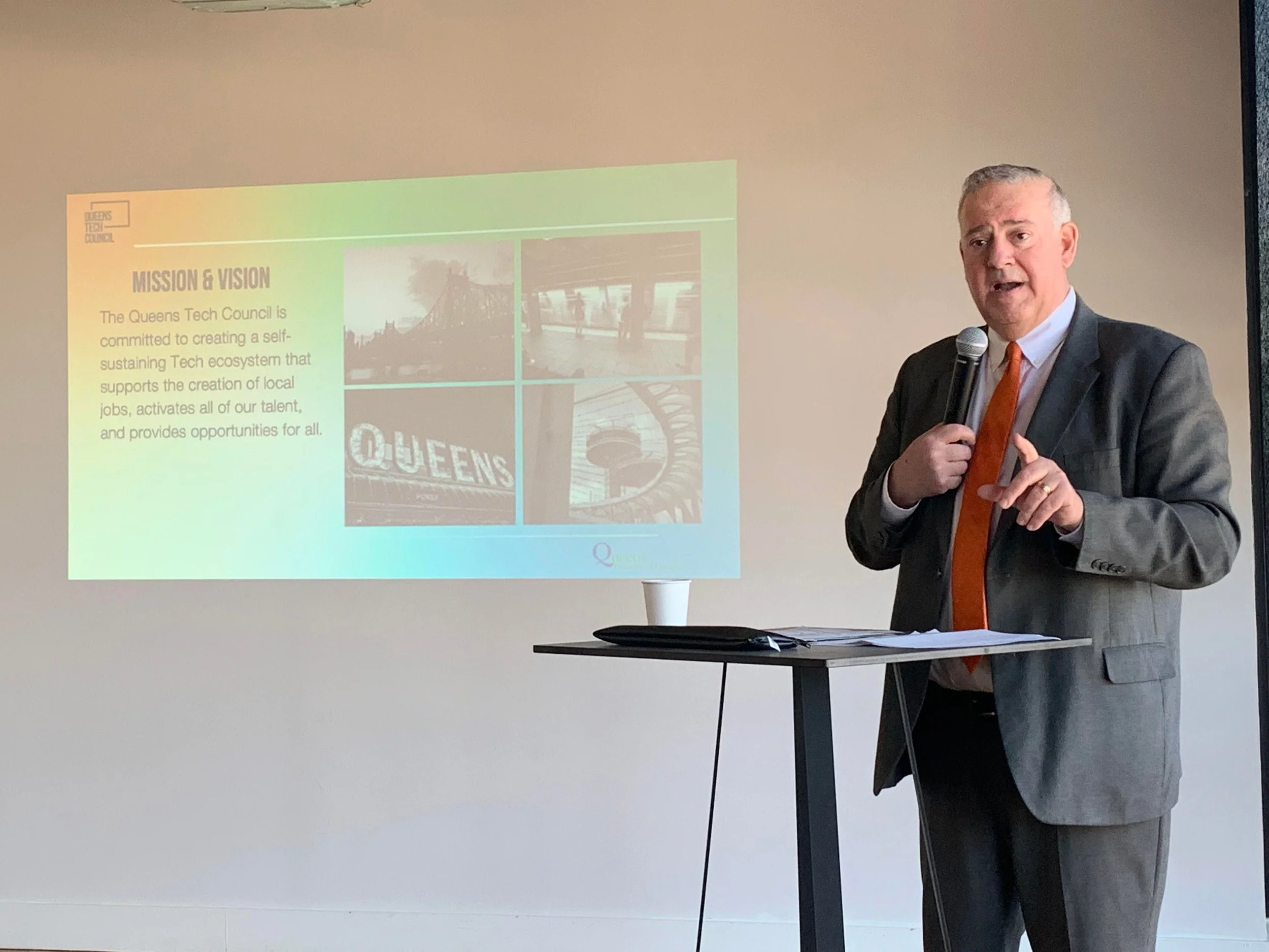 Tech industry group kicks off in Queens