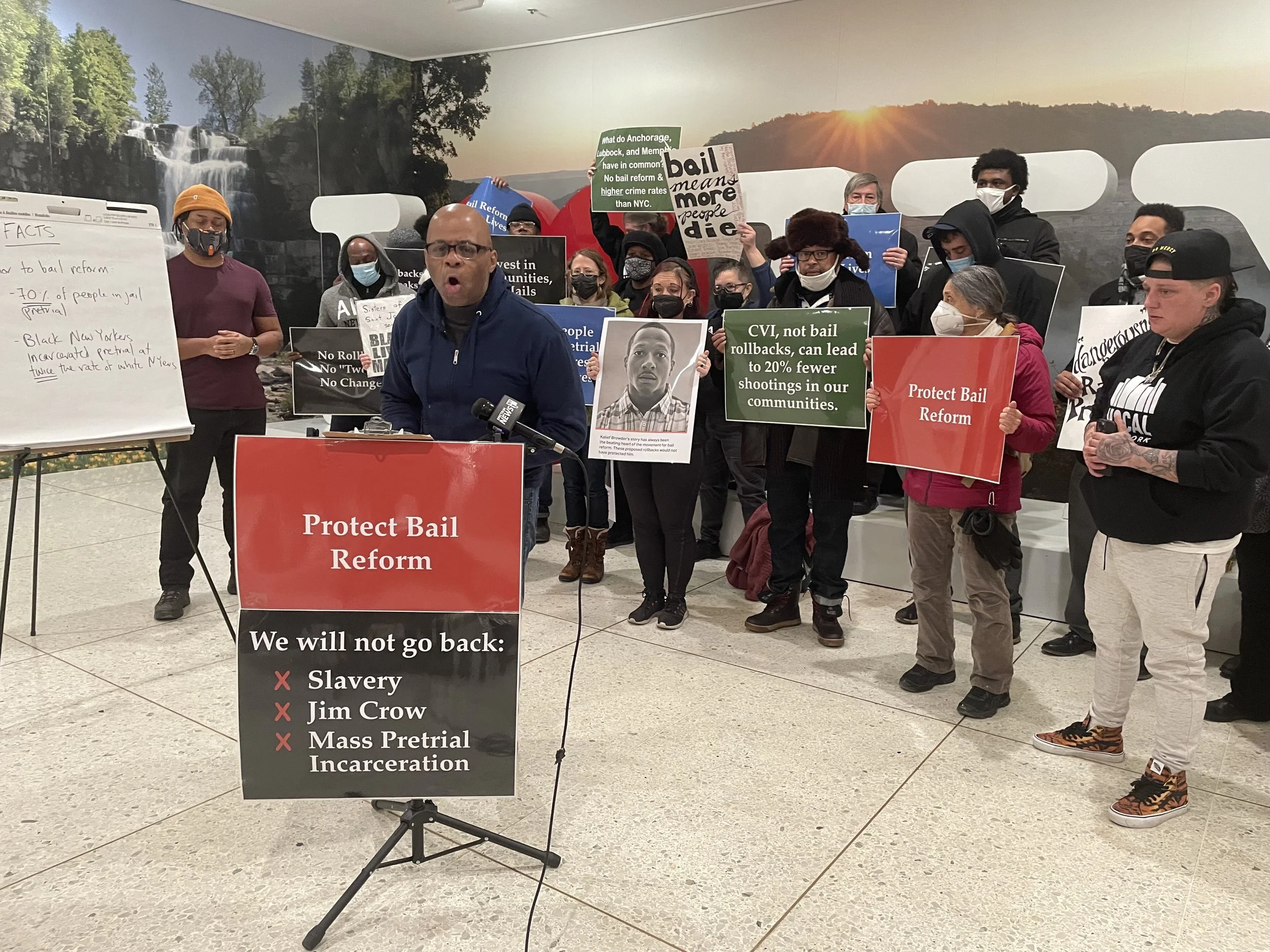 Advocates condemn mischaracterization of bail reform