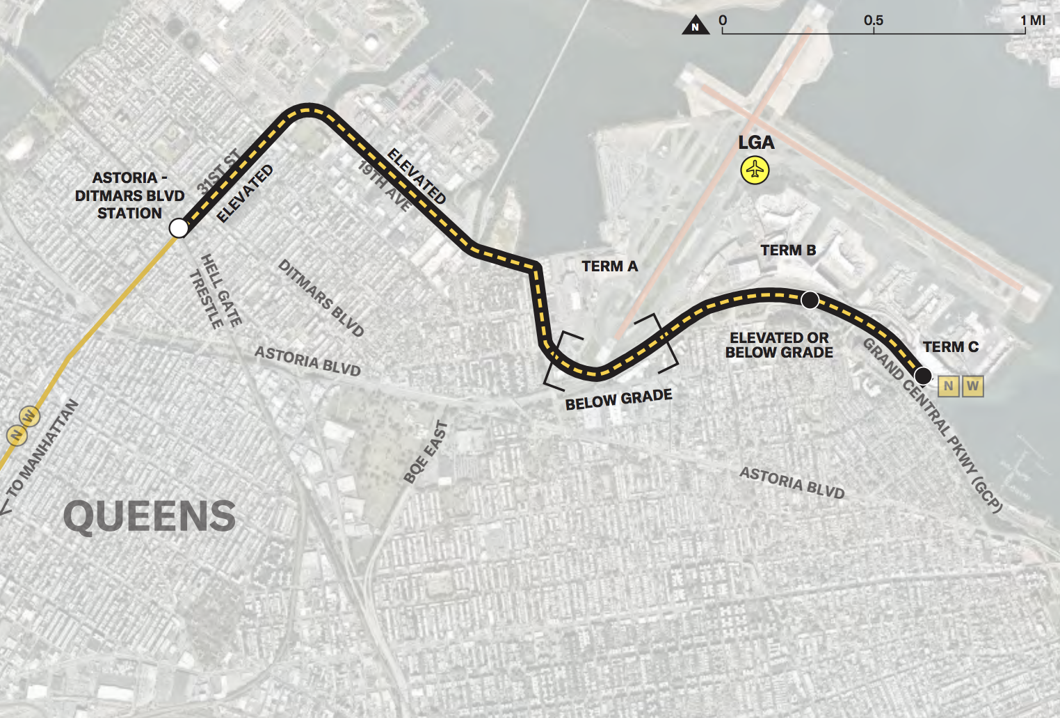 With AirTrain on pause, Port Authority shares over a dozen LGA alternative transit plans