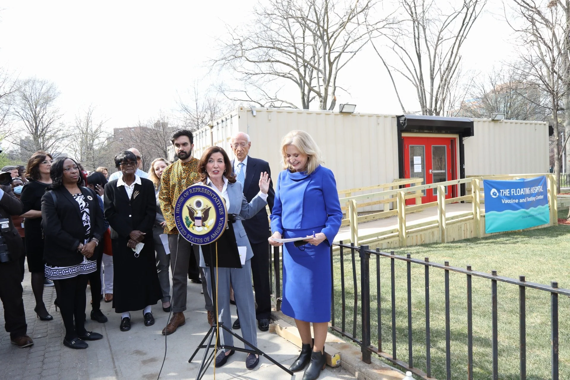 COVID medical unit opens at Astoria Houses