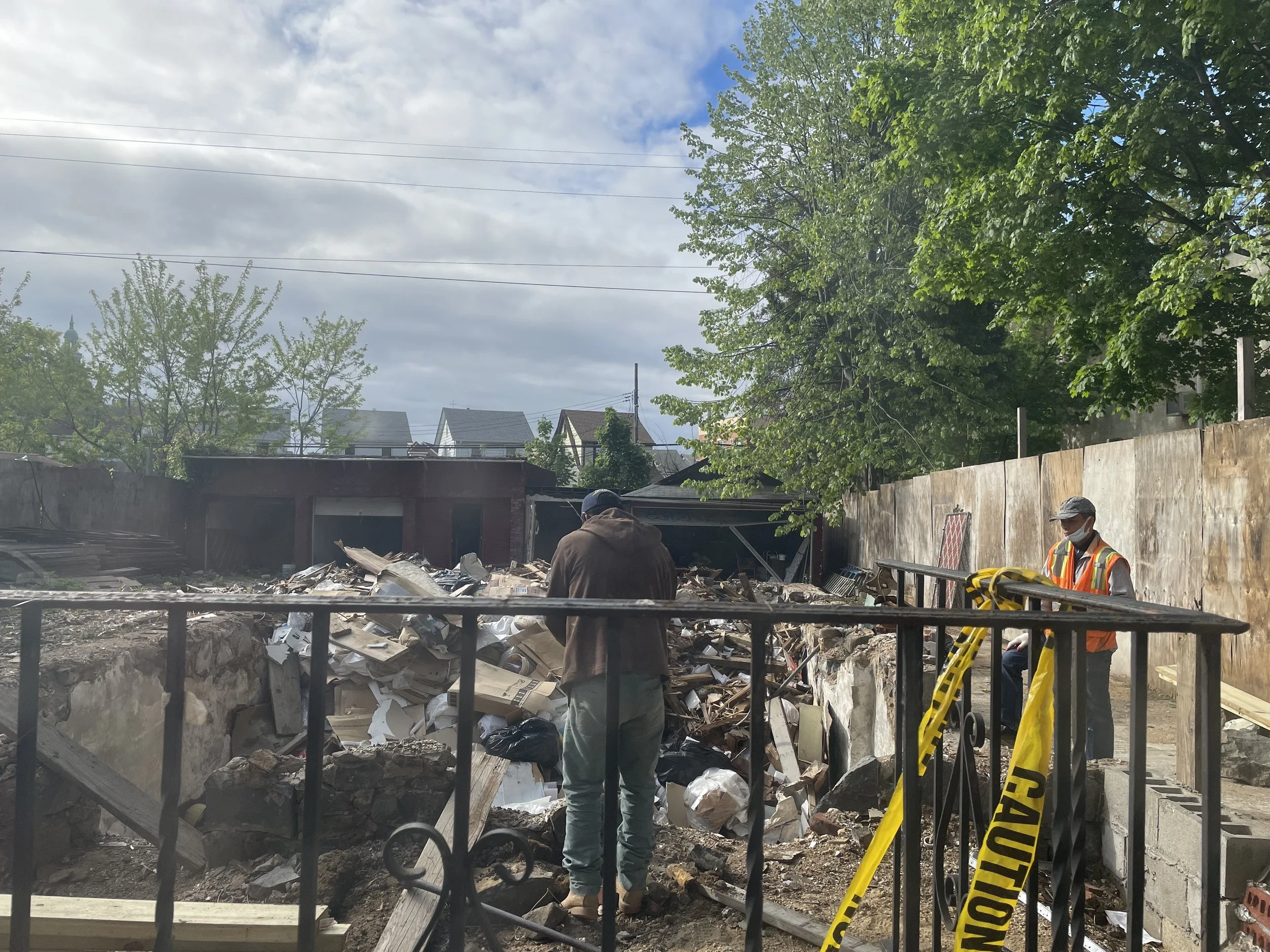 Developer demolishes historic Elmhurst home