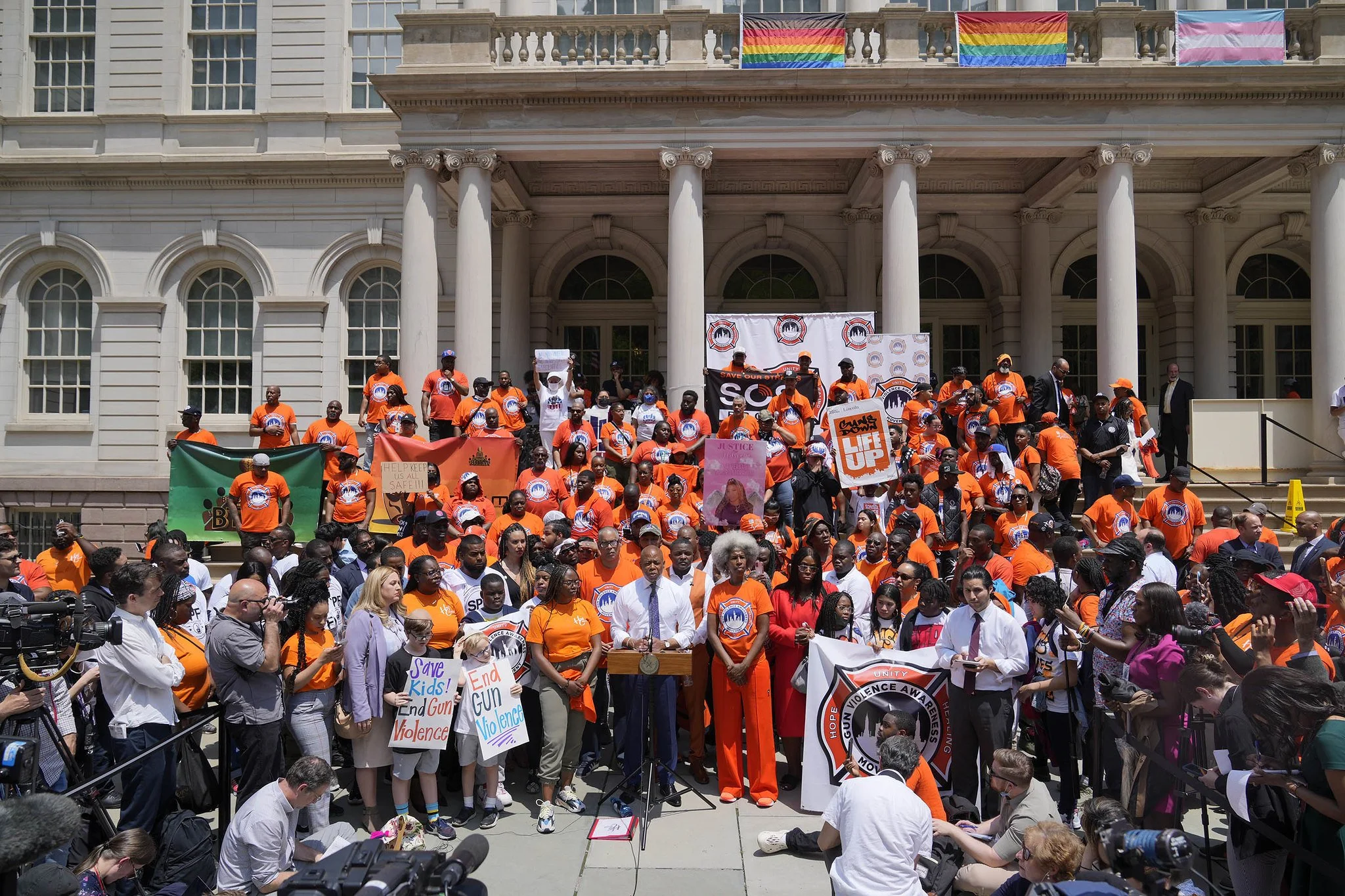 Adams announces gun violence task force