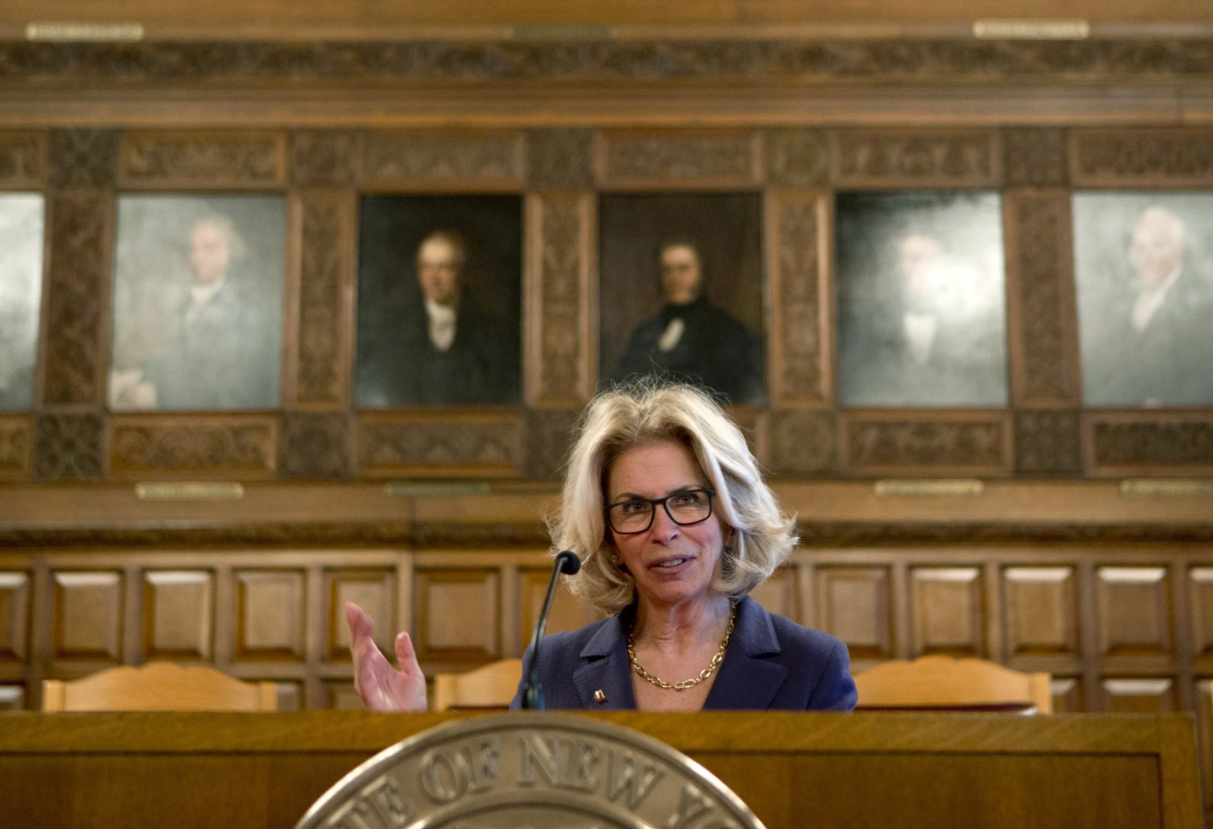New York's top judge to step down