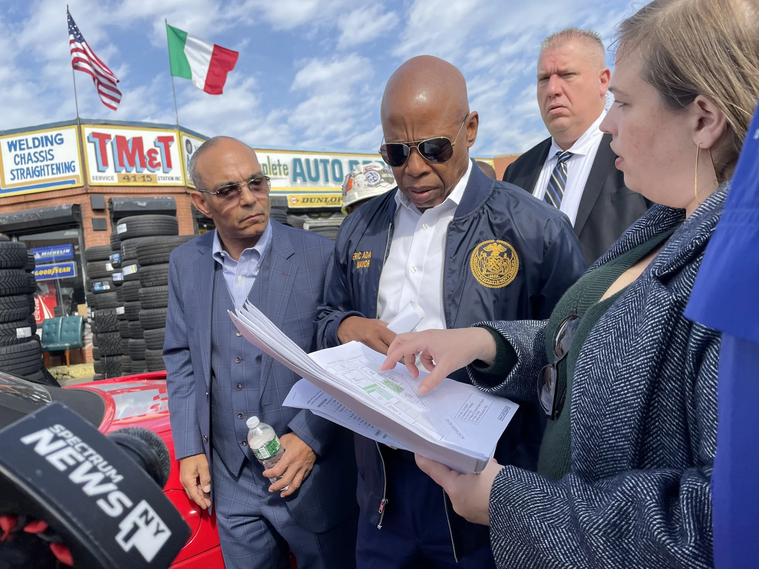 Mayor throws support behind Innovation QNS as potential rejection looms