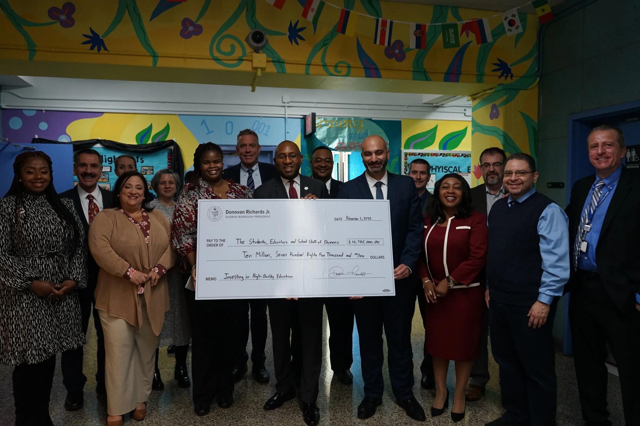 Queens BP promotes student green thumbs with $11 mil
