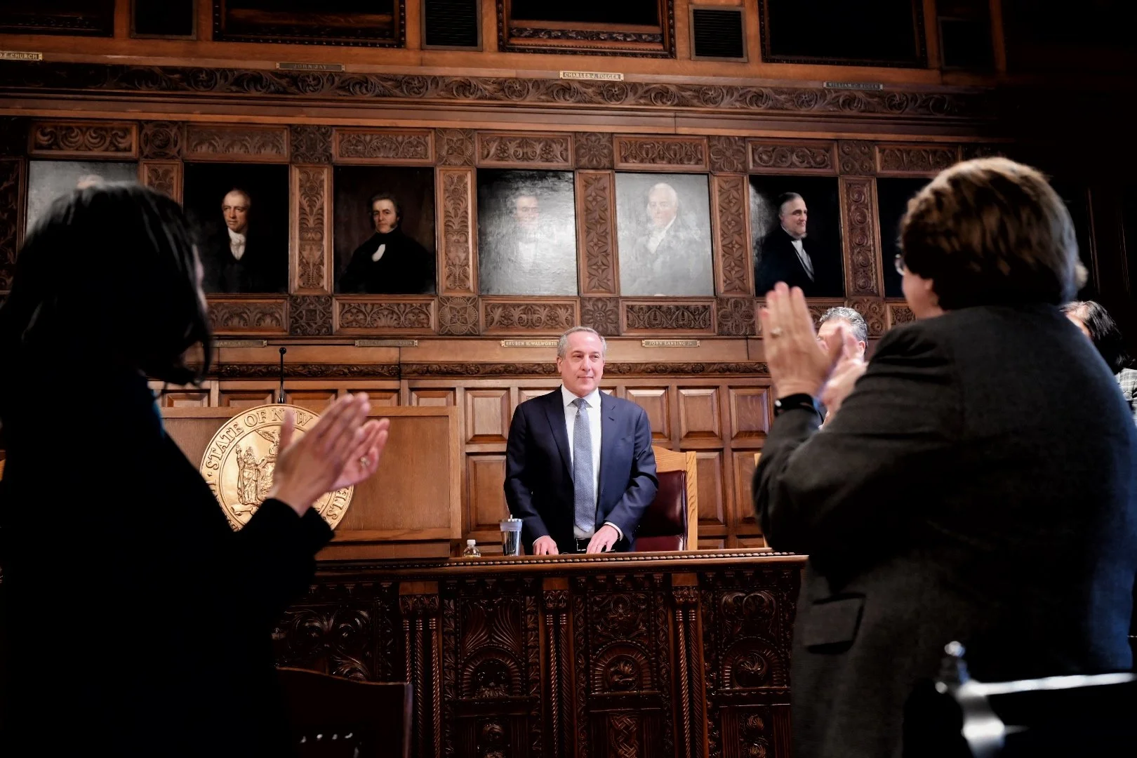 Cannataro gives judiciary address as chief judge search continues