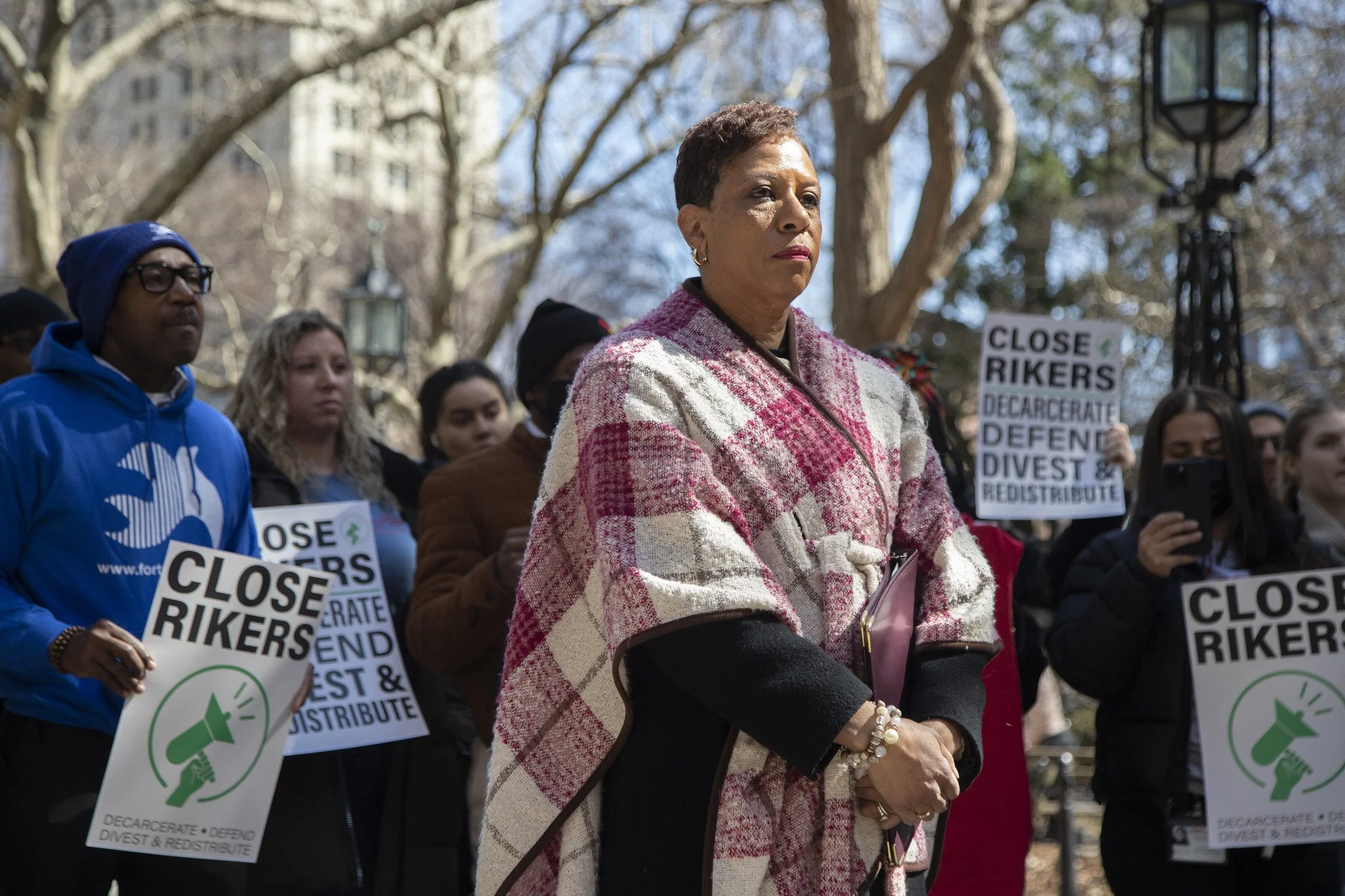 Speaker Adams bashes mayor on plan to close Rikers