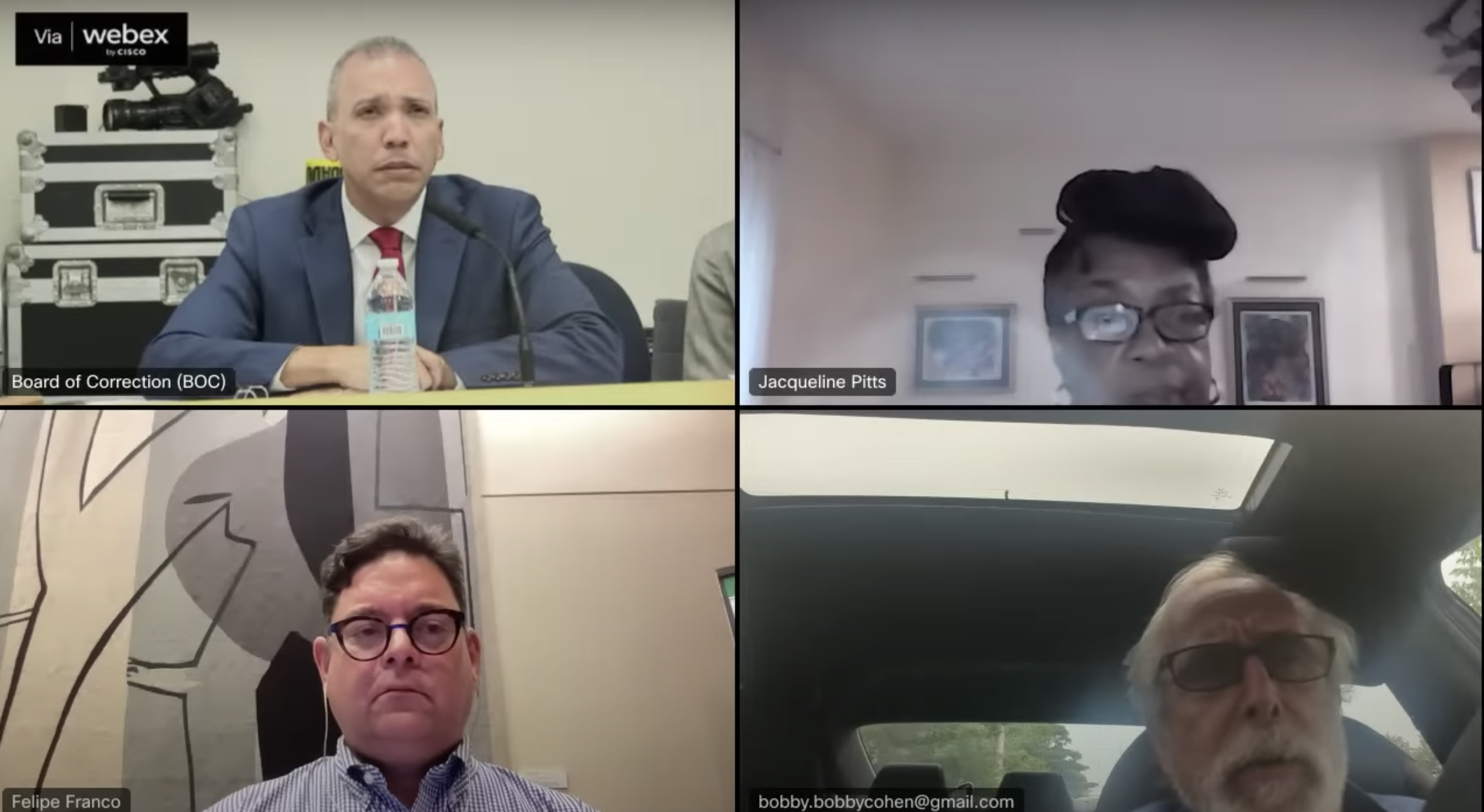 Board of Correction sues DOC over revoked video access