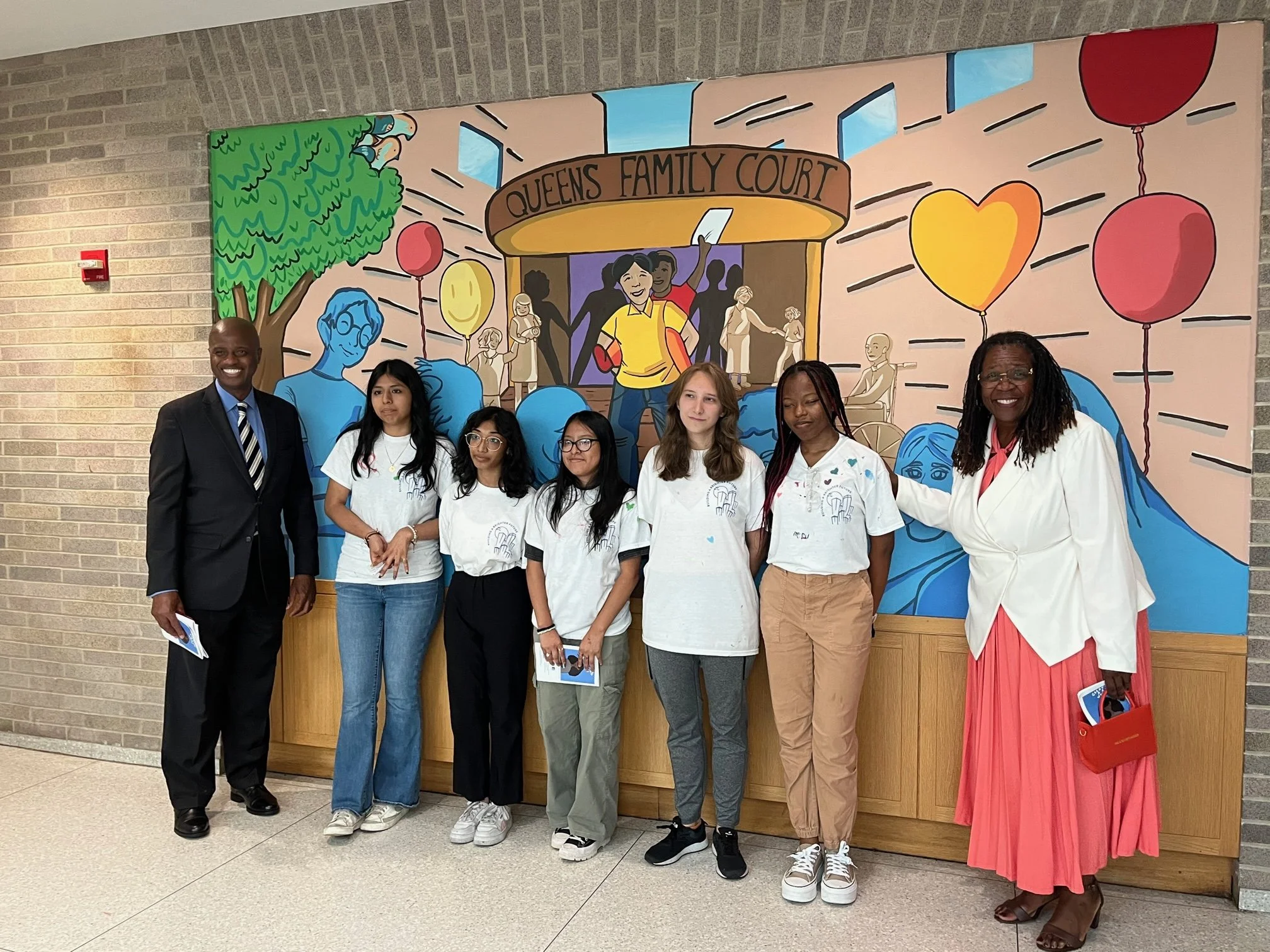 The Colors of Queens: Murals unveiled at Queens Family Court