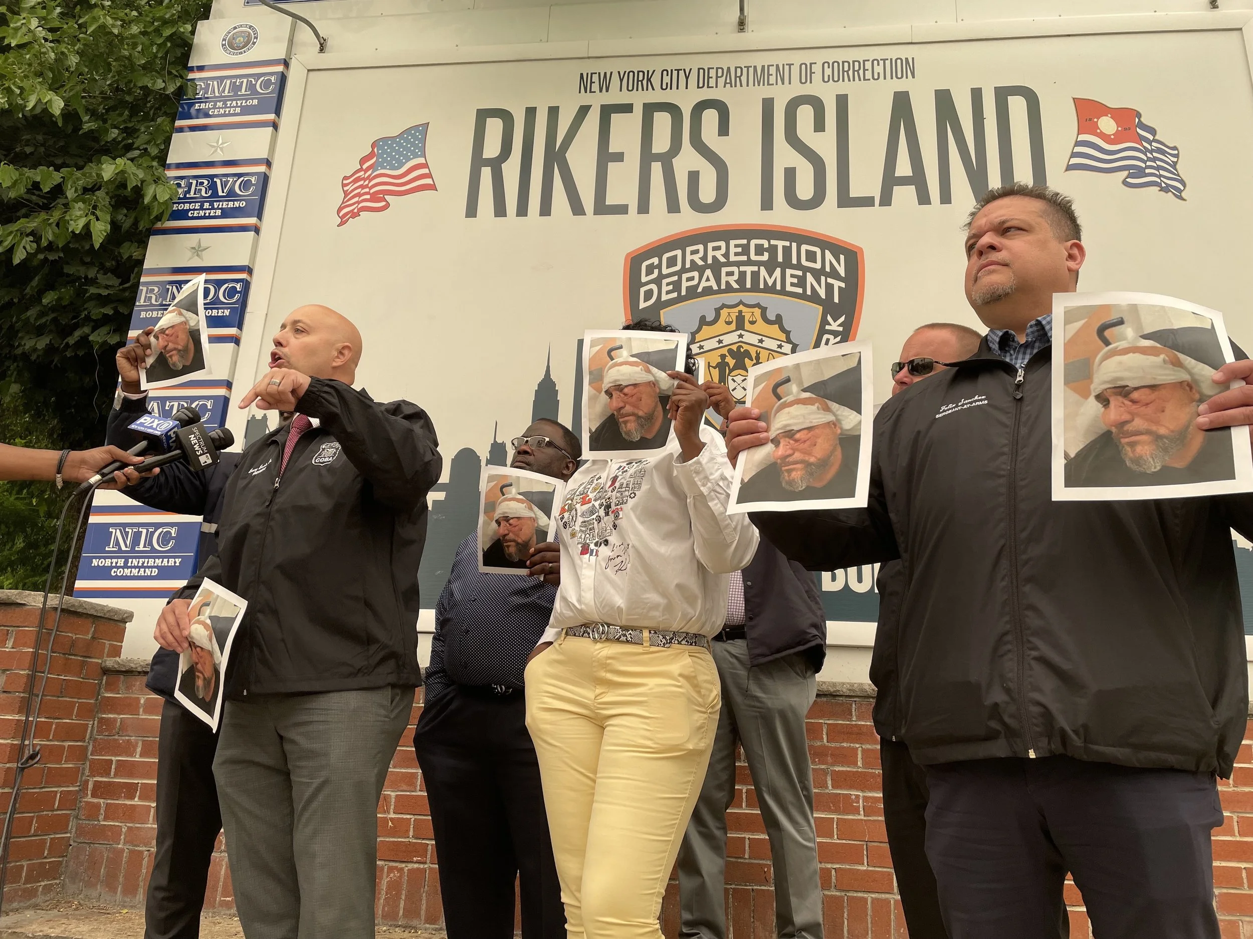 Correctional officer union sues city
