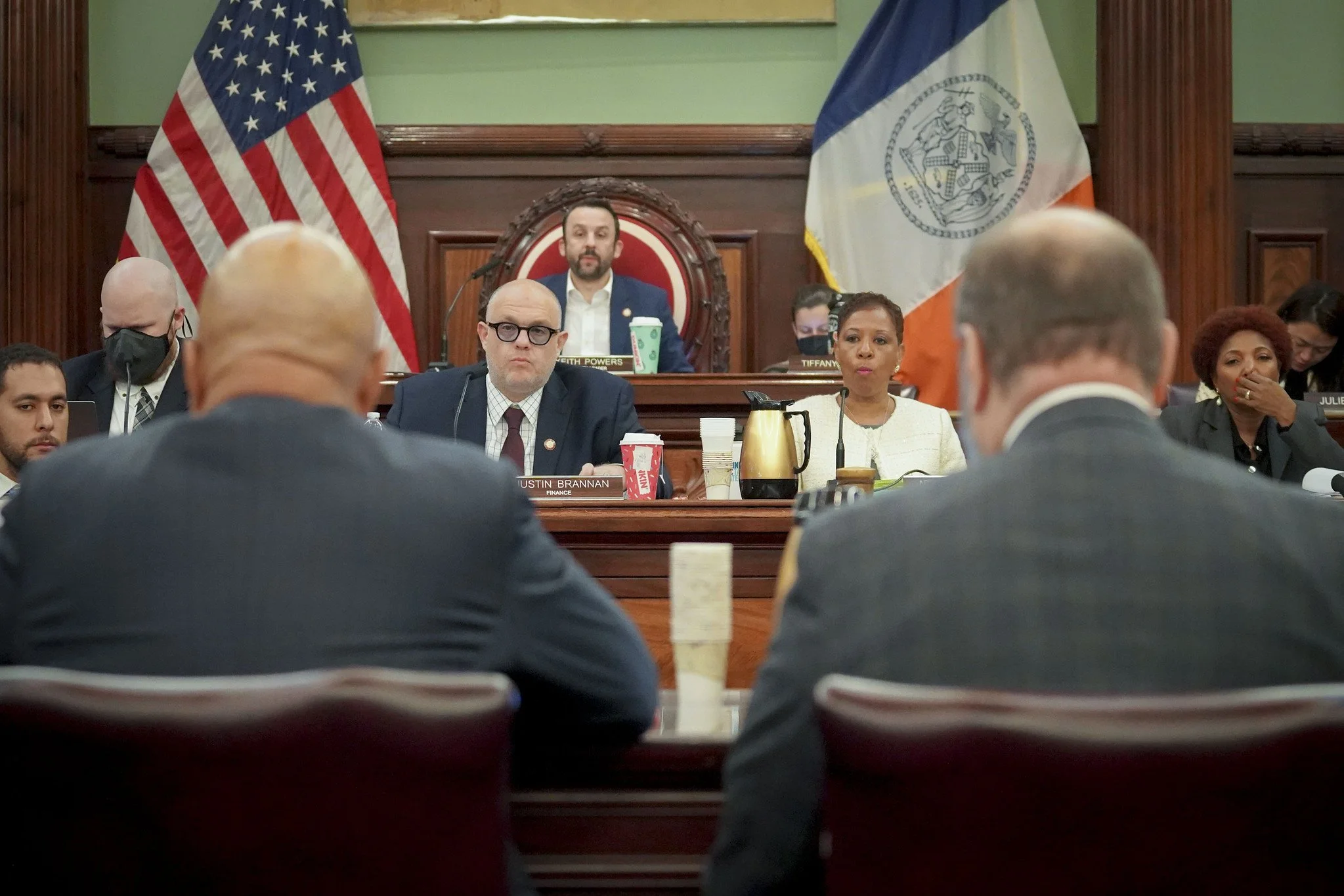 Council rails against Adams’ budget cuts 