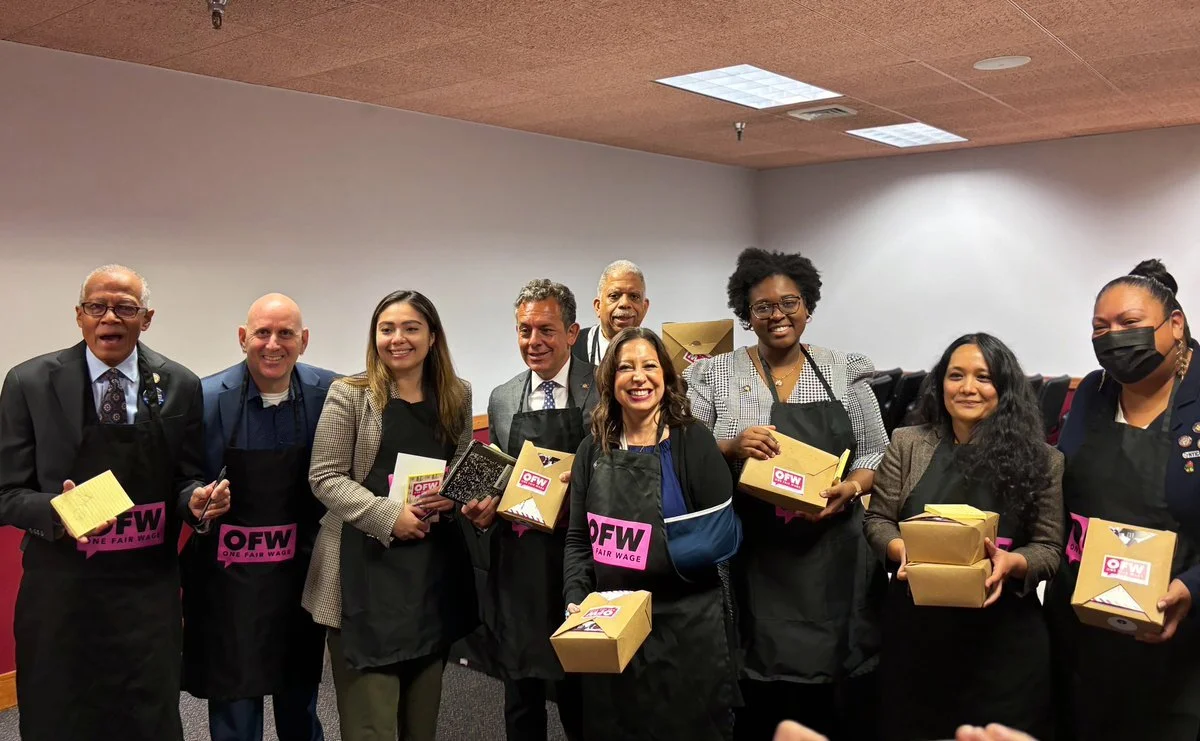 Queens pols push One Fair Wage in Albany