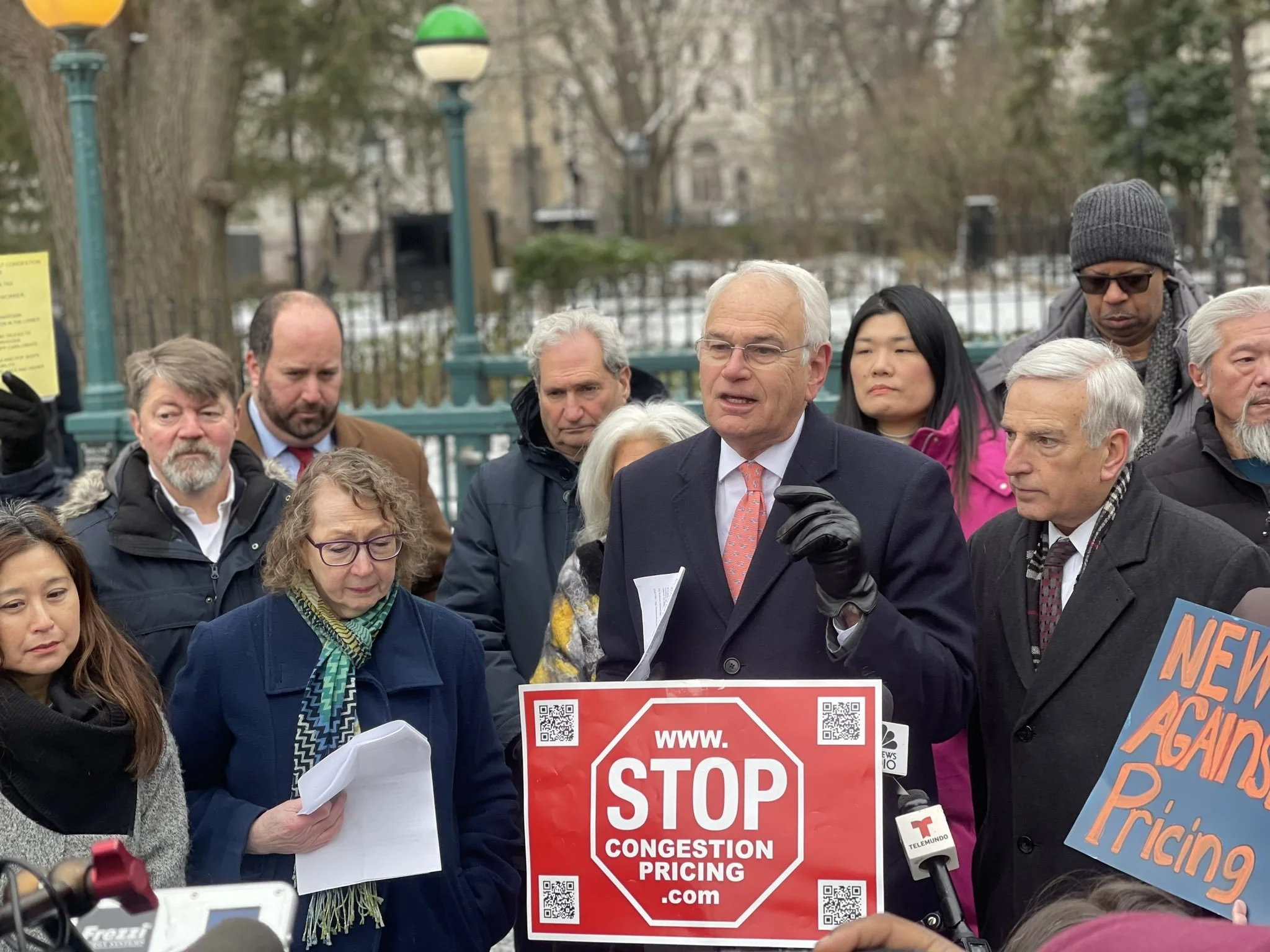 Queens pols file lawsuit against congestion pricing plan