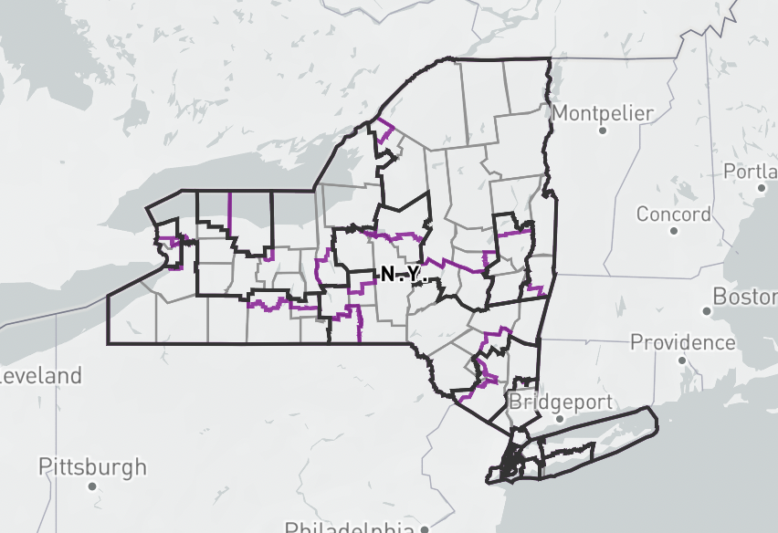 Commission unveils mostly unchanged congressional district map