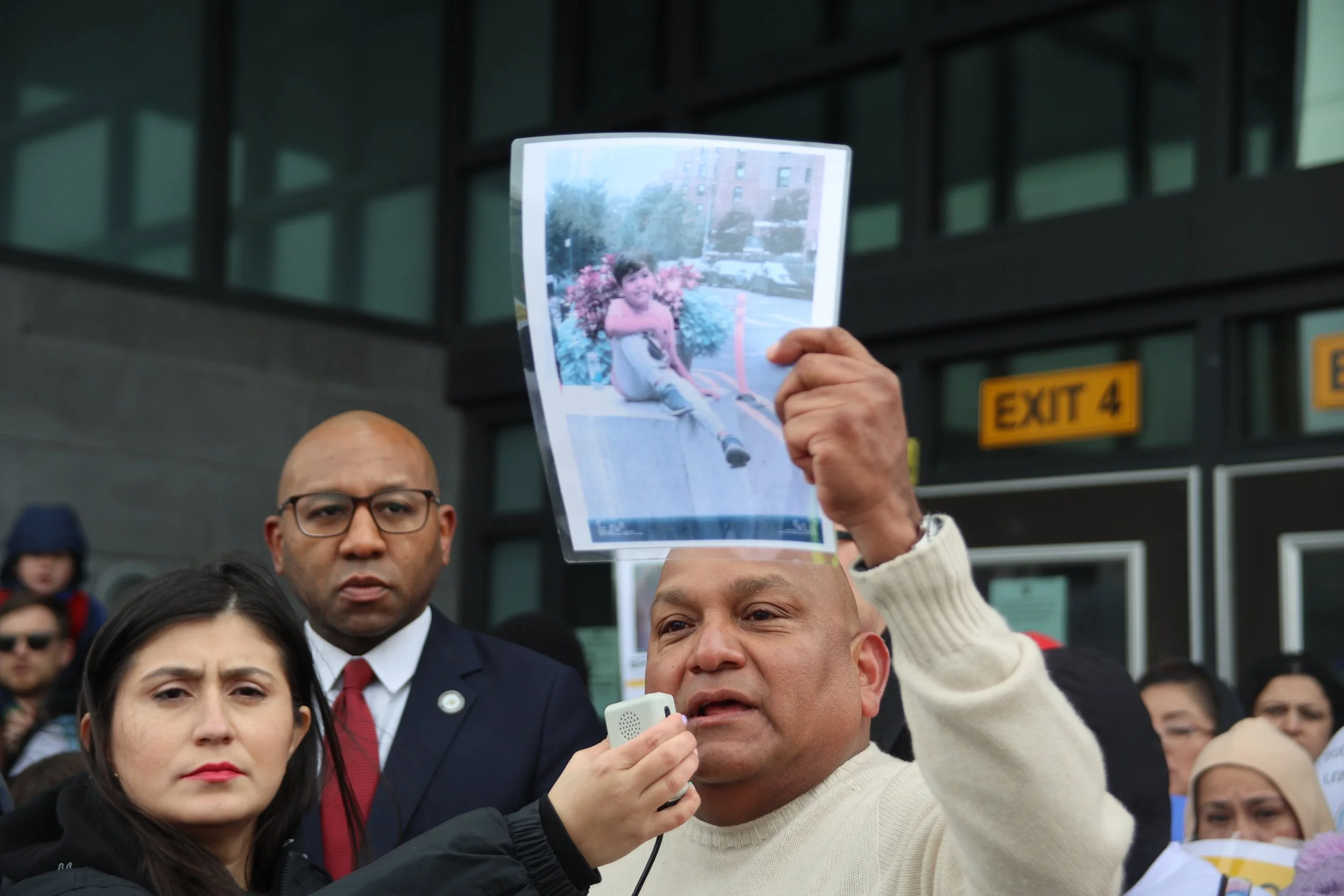 ‘This has to stop’: Queens pols and families call for street safety measures after recent traffic deaths