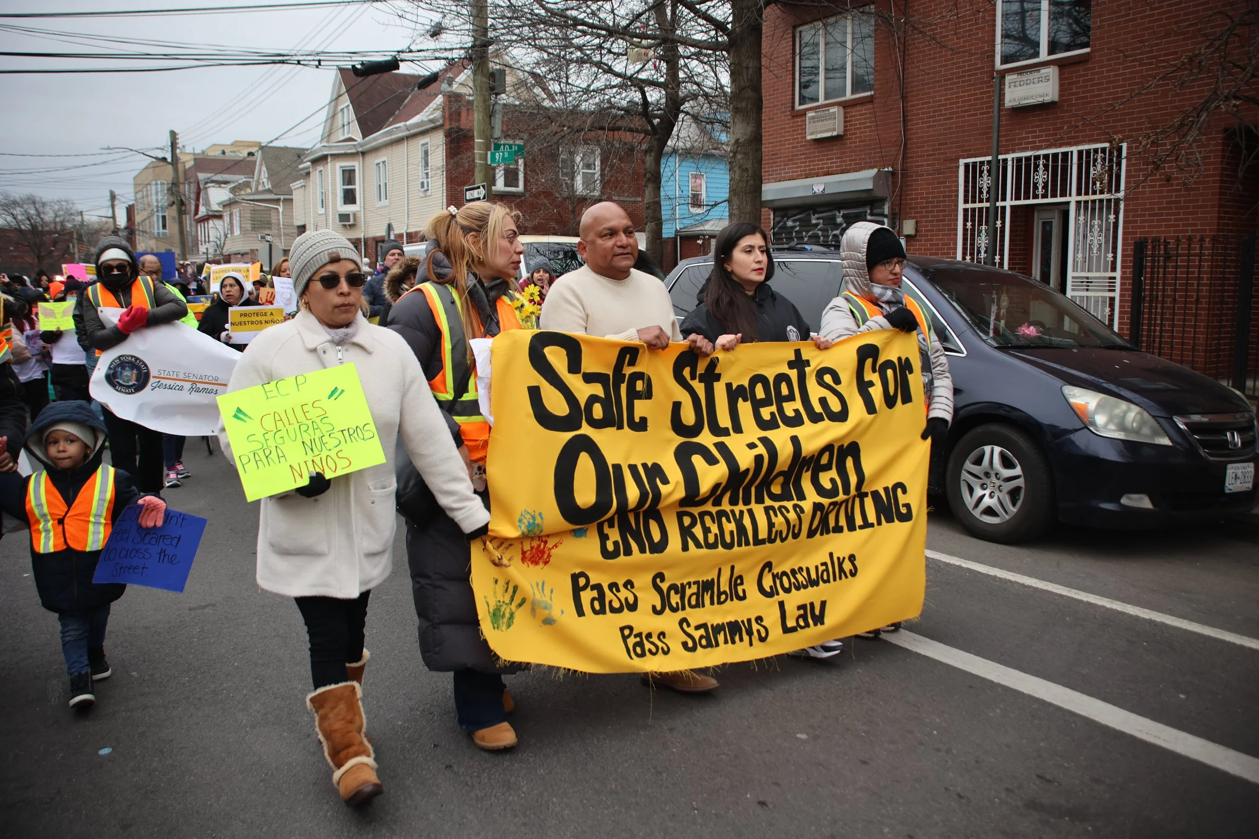 Queens pols and grieving families celebrate passage of Sammy’s Law