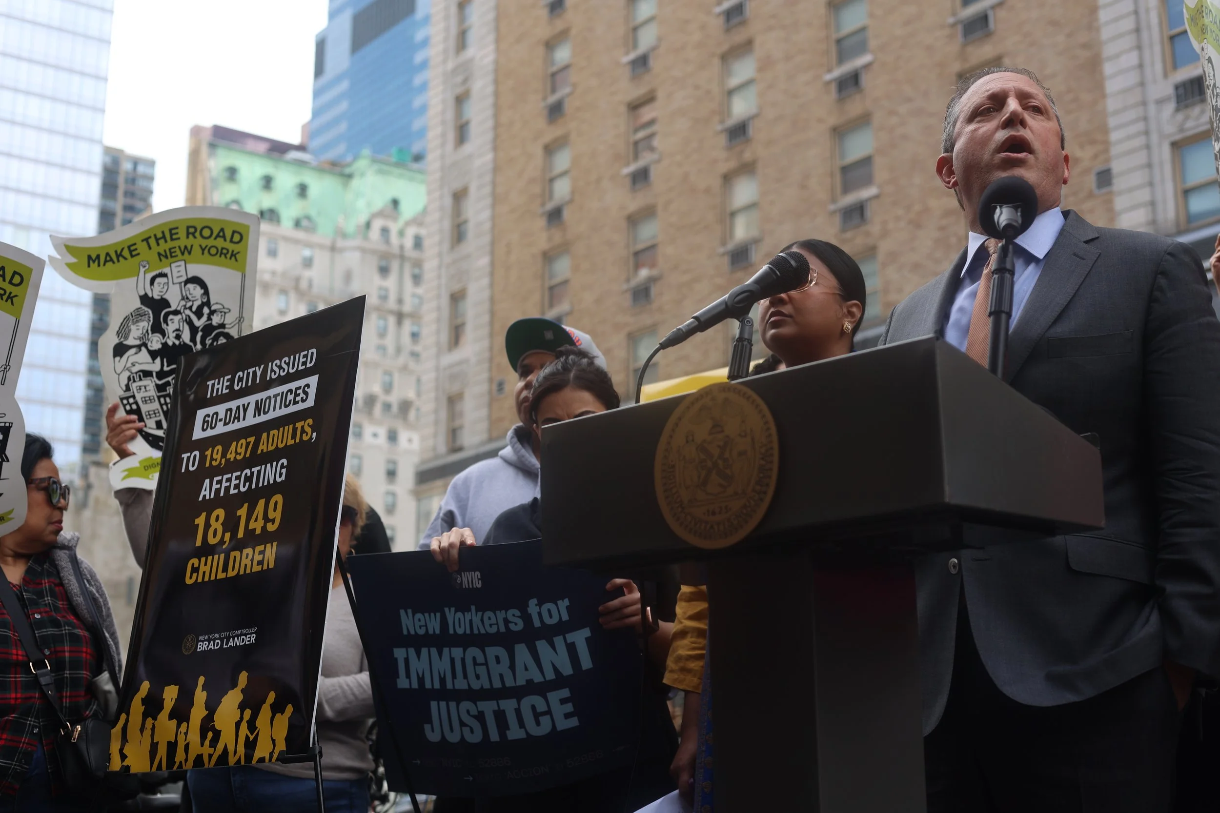 Mayor’s 60-day shelter rule ‘haphazard’ and ‘arbitrary,’ says comptroller 