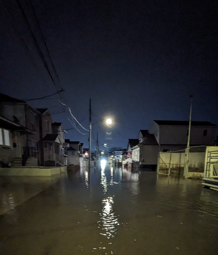 Howard Beach comes together to battle the moon and rising tides
