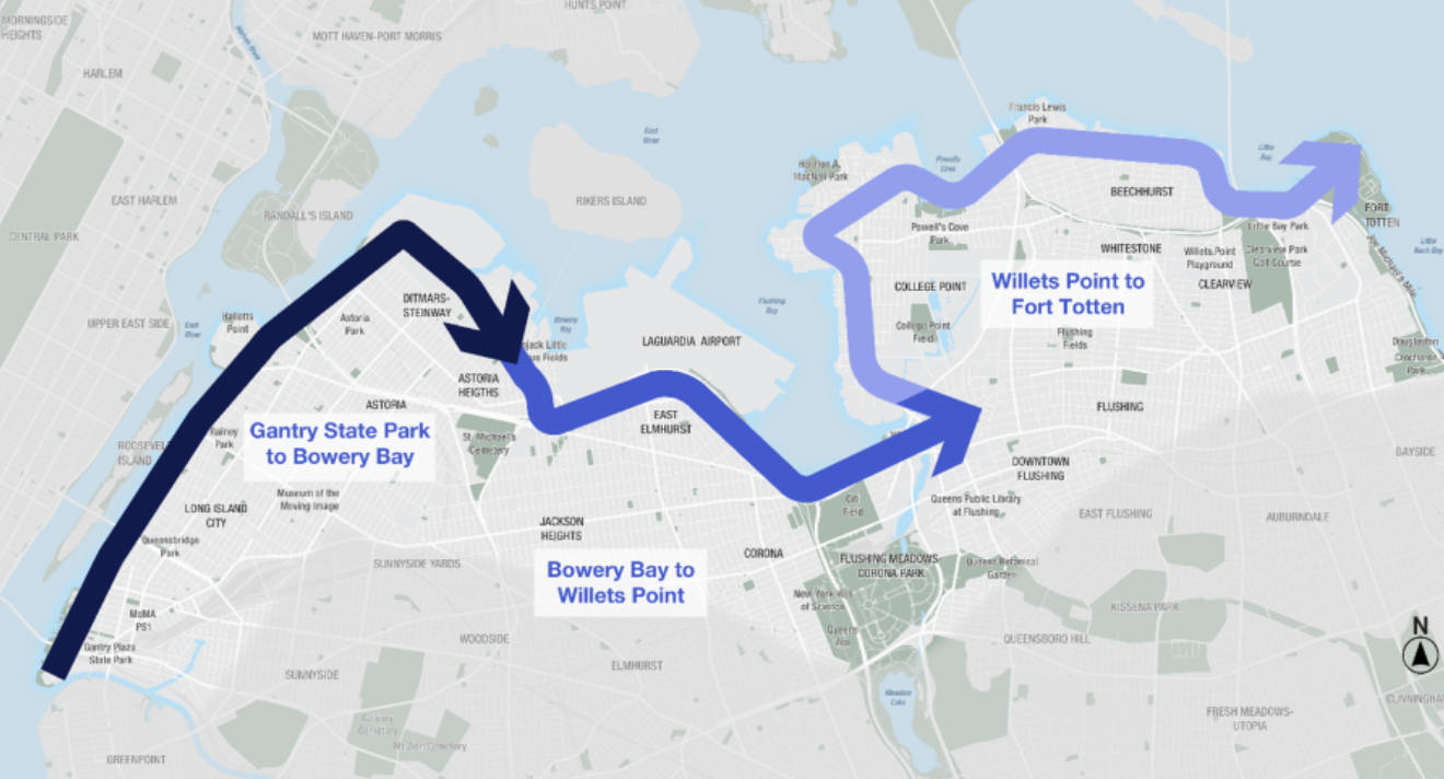 City begins planning 16-mile Queens waterfront greenway 
