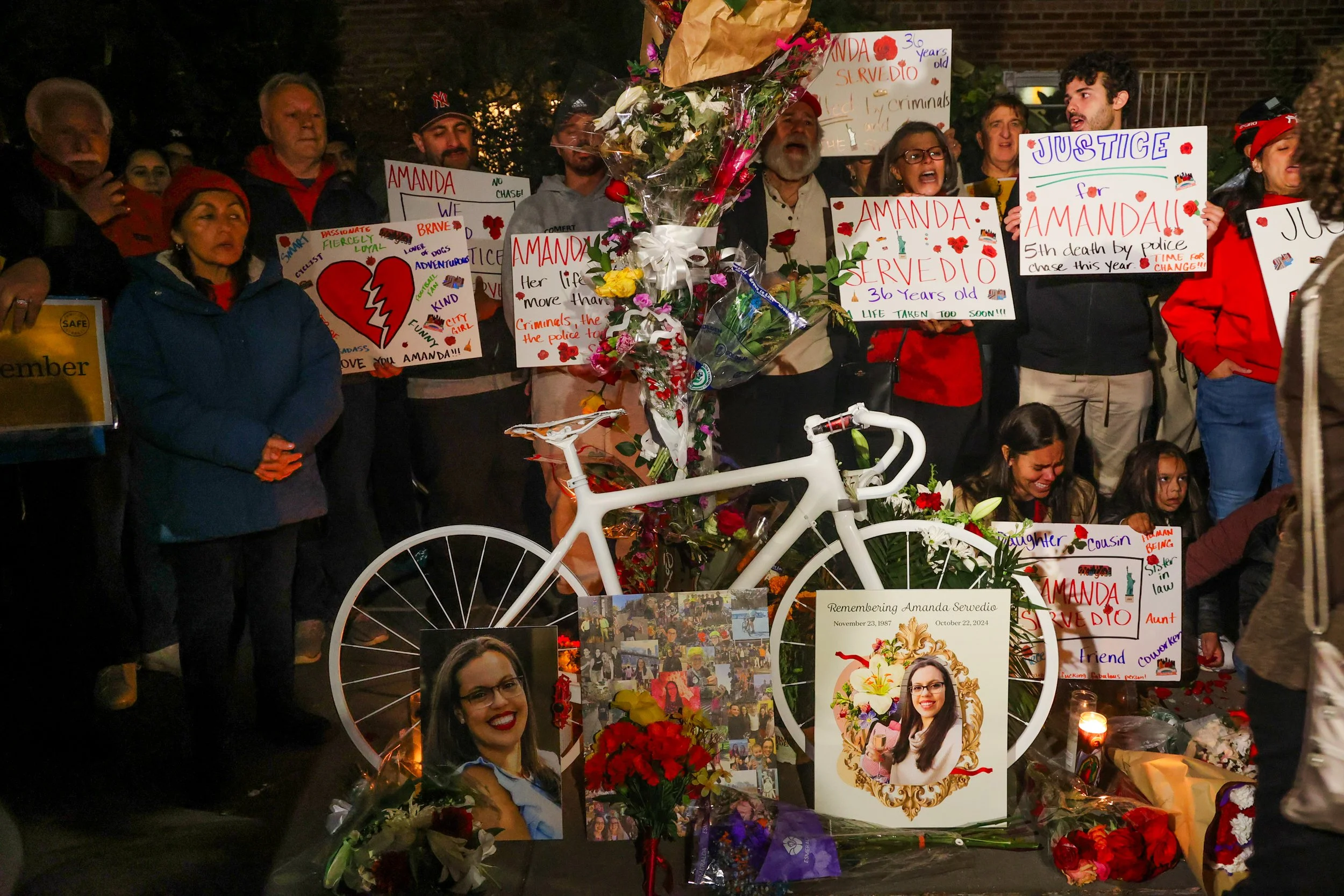 Family, friends remember cyclist killed by driver fleeing police