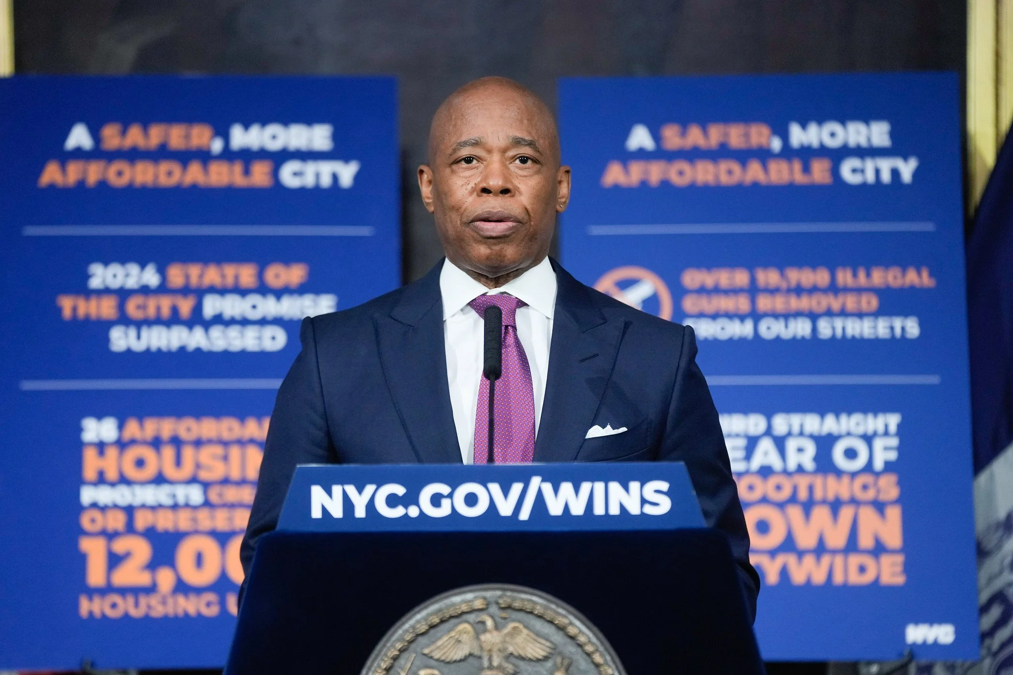 With new criminal charges looming, Adams points to vague conspiracy 