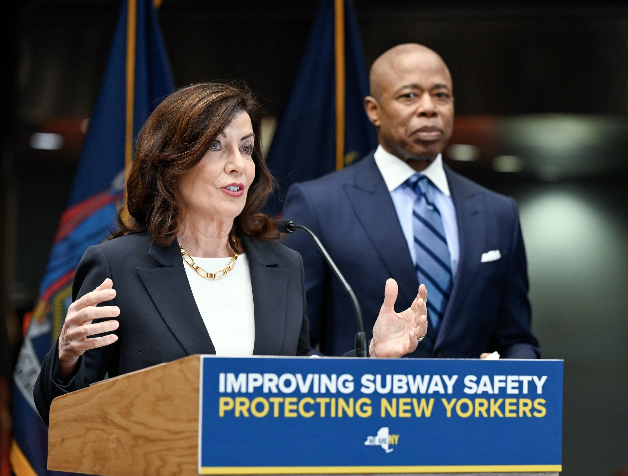 Hochul won’t remove Adams for now, but proposes guardrails instead 