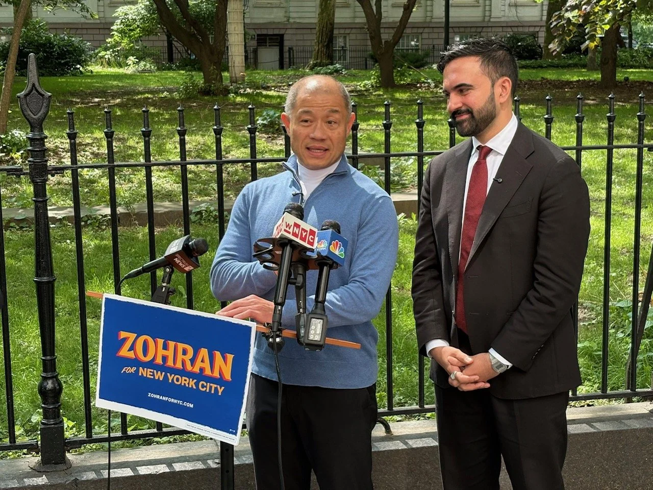 Mamdani backed by Queens Senator John Liu 